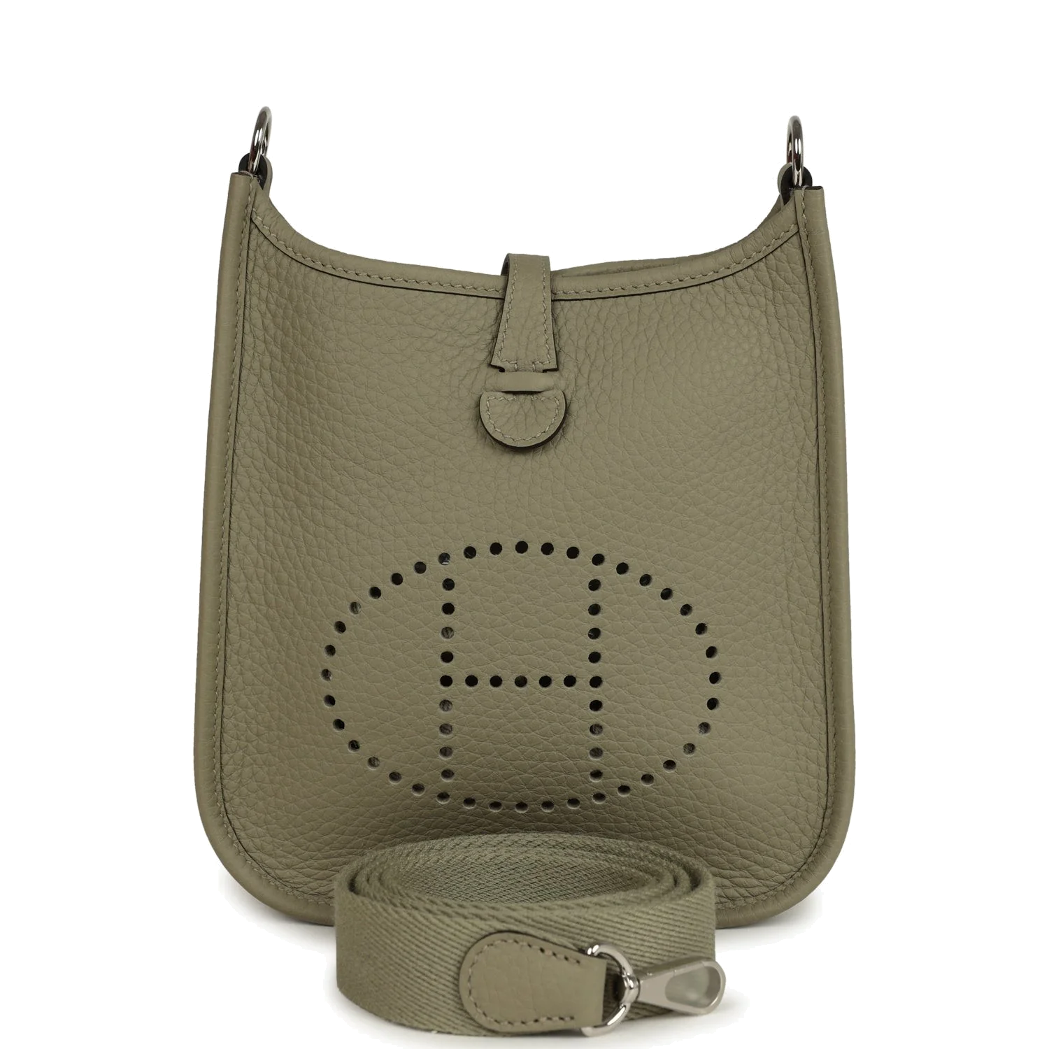 Hermes Evelyne TPM Sauge Clemence Palladium Hardware