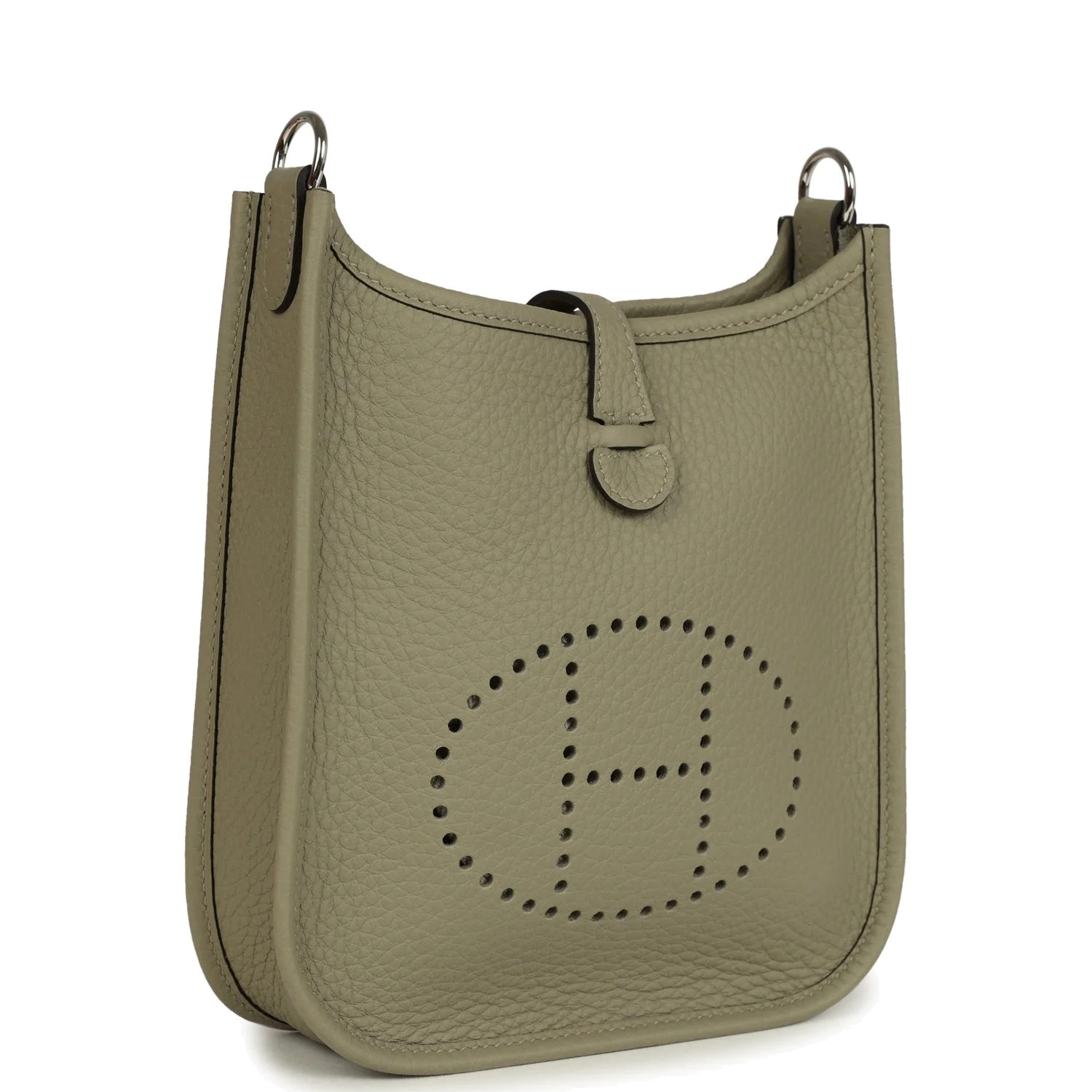 Hermes Evelyne TPM Sauge Clemence Palladium Hardware — фото 3