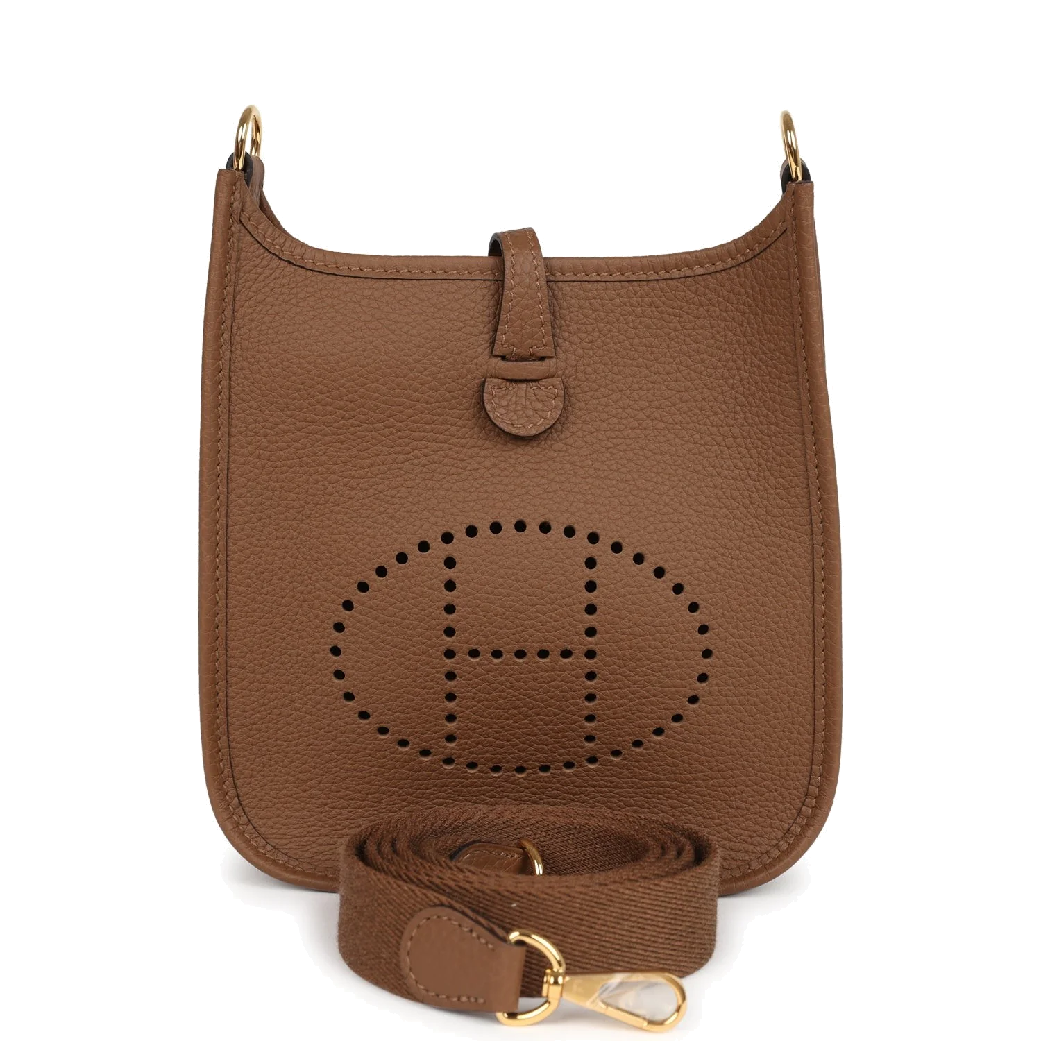 Hermes Evelyne TPM Alezan Taurillon Maurice Gold Hardware