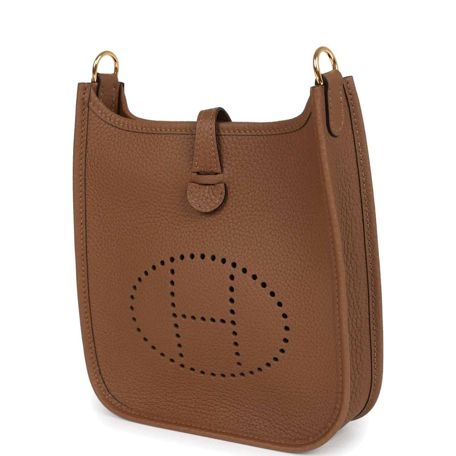 Hermes Evelyne TPM Alezan Taurillon Maurice Gold Hardware — фото 6