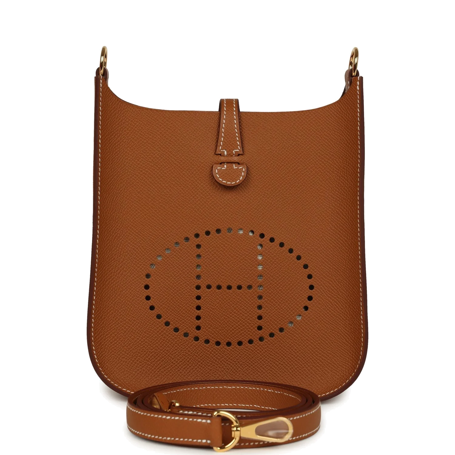 Hermes Evelyne Sellier TPM Gold Epsom Gold Hardware