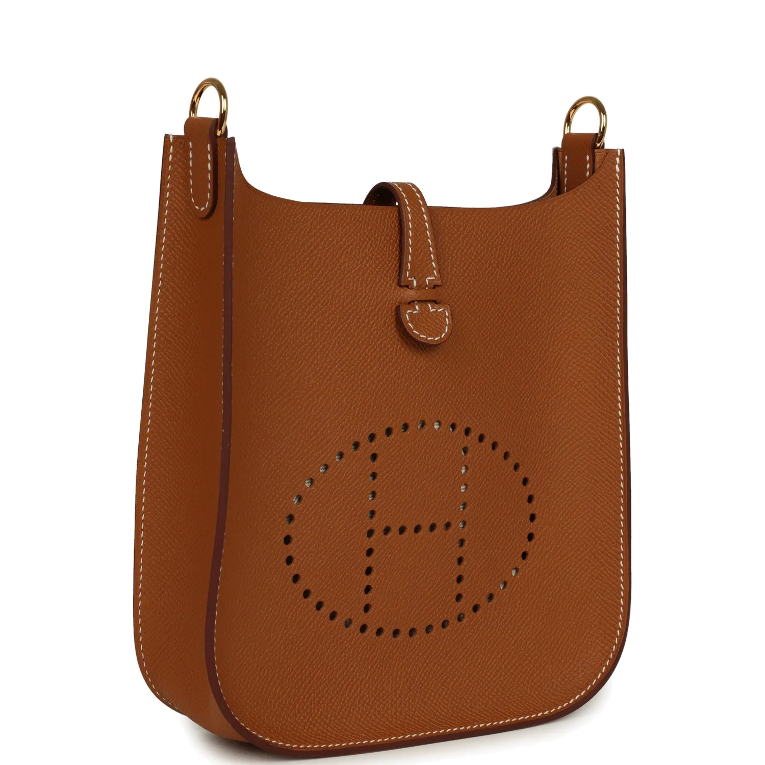 Hermes Evelyne Sellier TPM Gold Epsom Gold Hardware — фото 3