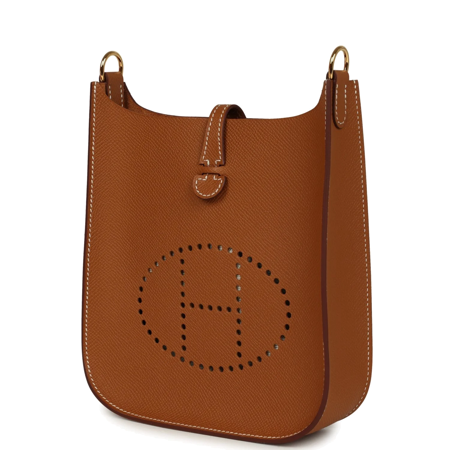 Hermes Evelyne Sellier TPM Gold Epsom Gold Hardware — фото 6