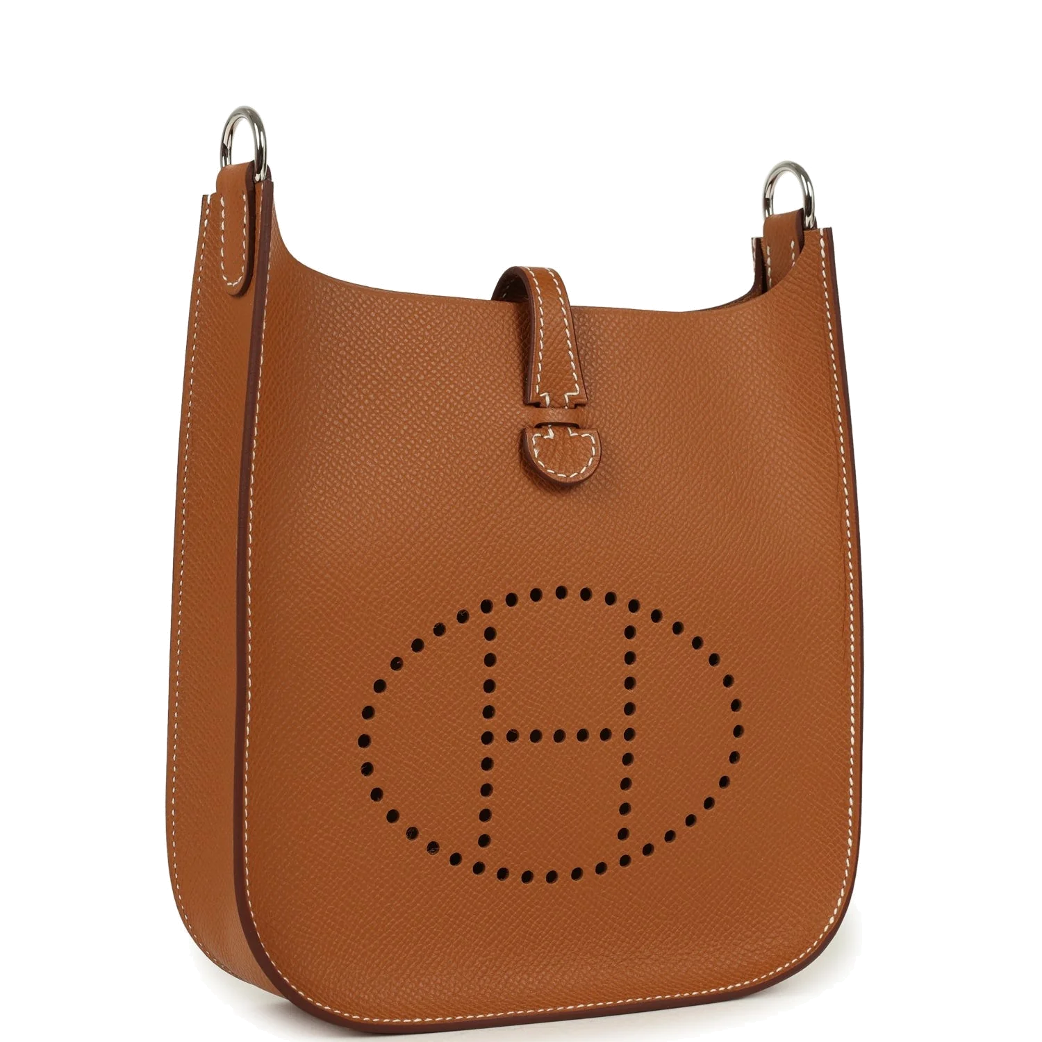 Hermes Evelyne Sellier TPM Gold Epsom Palladium Hardware — фото 3