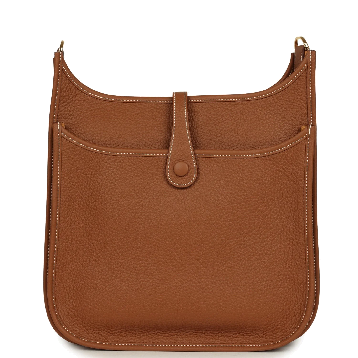 Hermes Evelyne III PM Gold Clemence Gold Hardware — фото 5