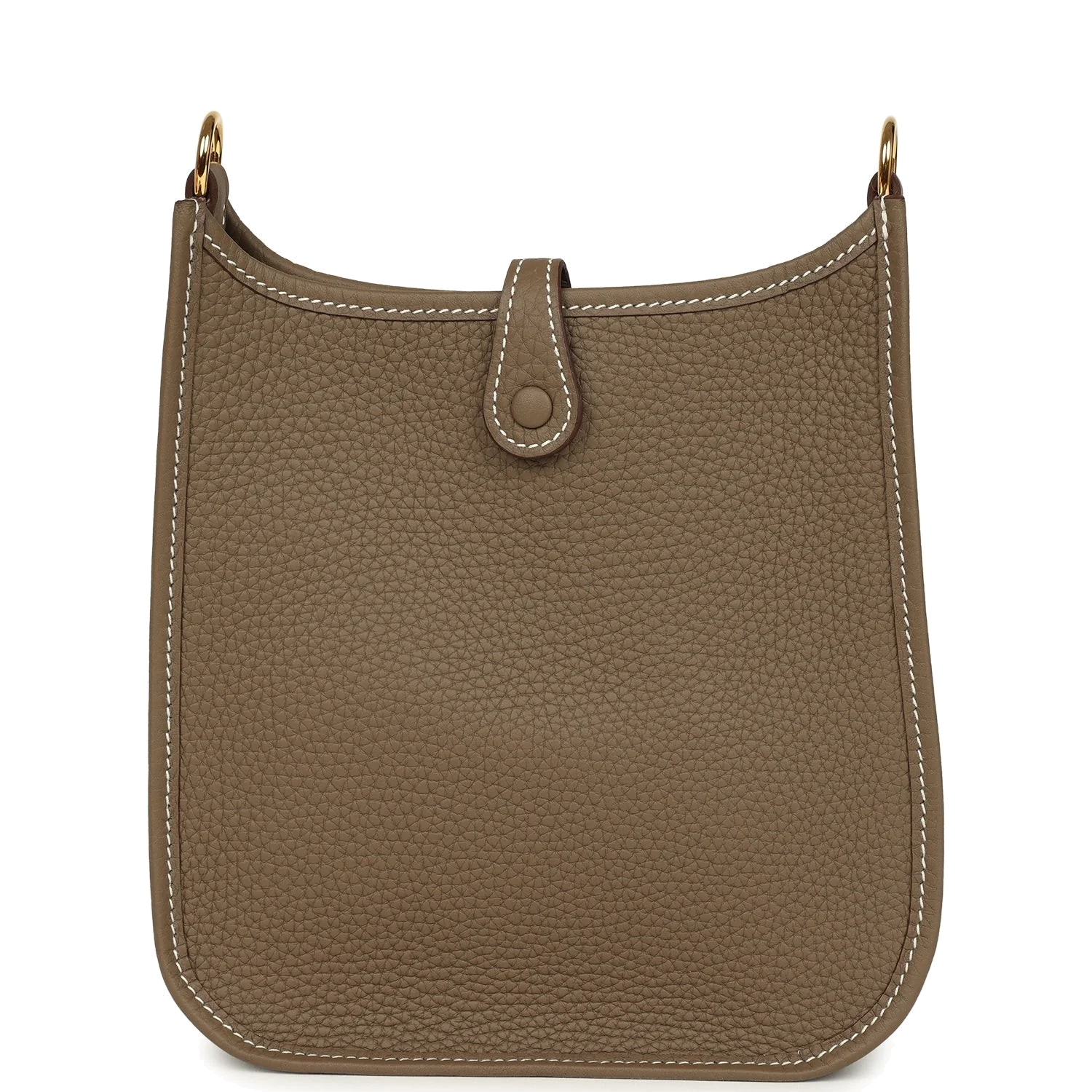Hermes Evelyne TPM Etoupe Clemence Gold Hardware — фото 5
