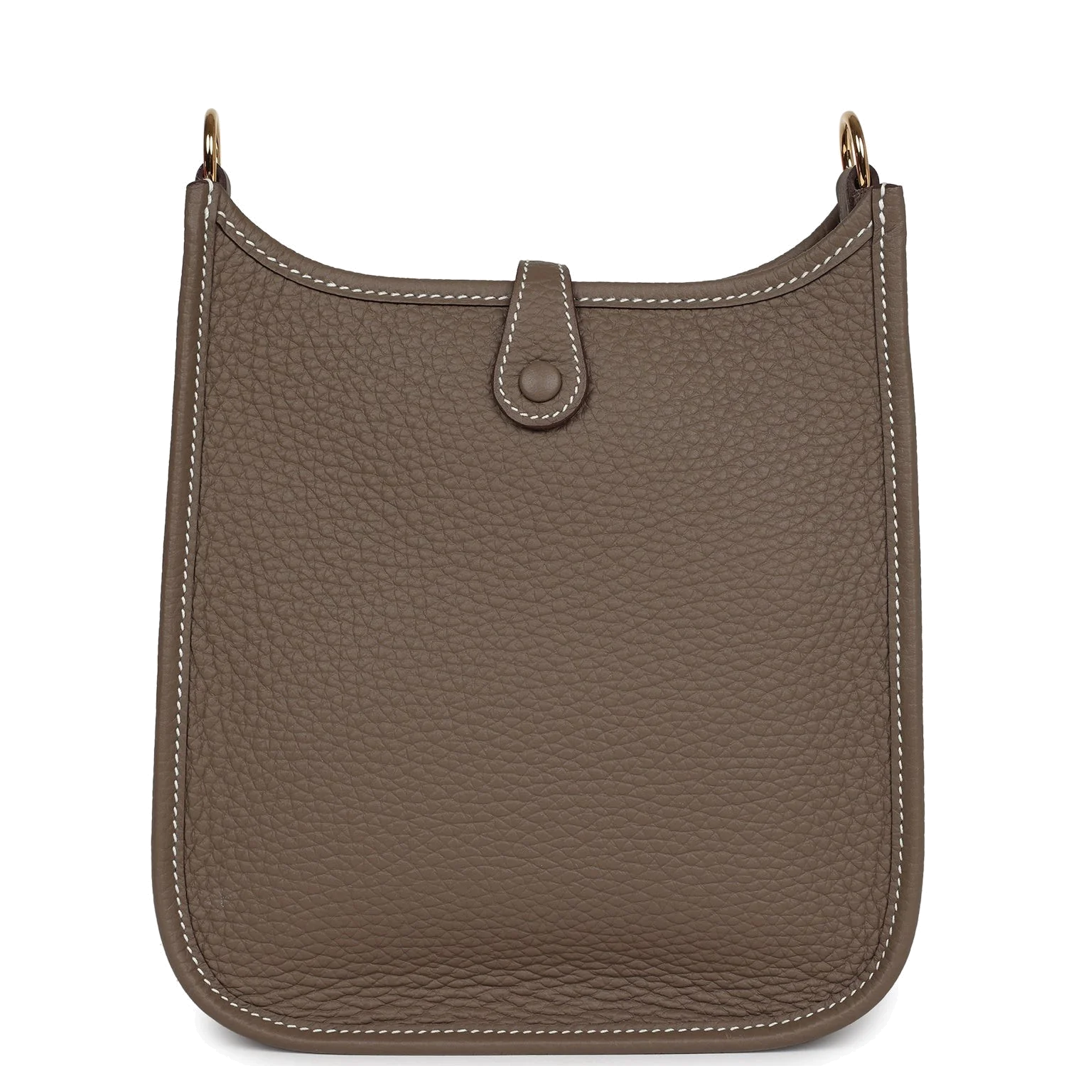Hermes Evelyne TPM Etoupe Clemence Gold Hardware — фото 6