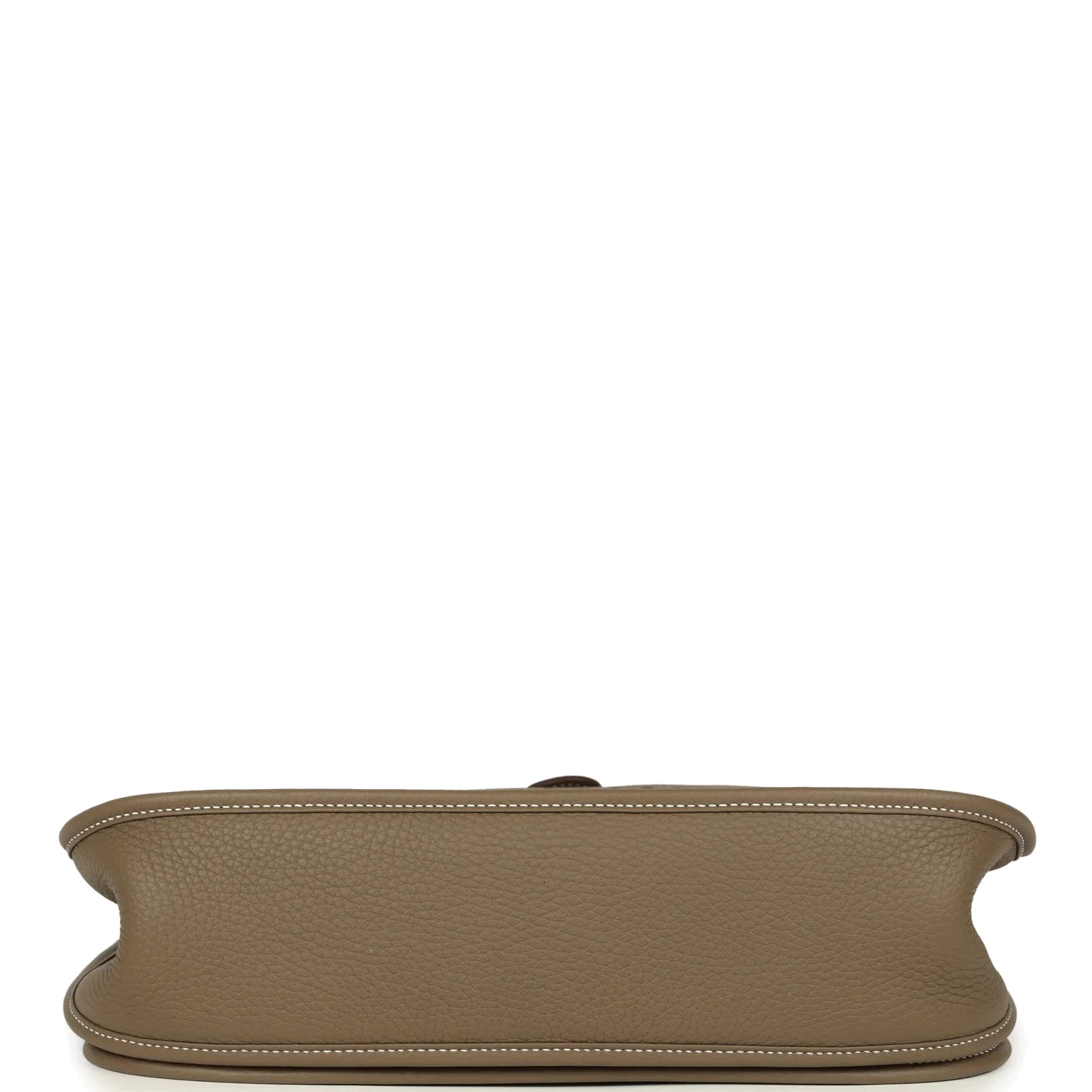 Hermes Evelyne III GM Etoupe Clemence Palladium Hardware — фото 7