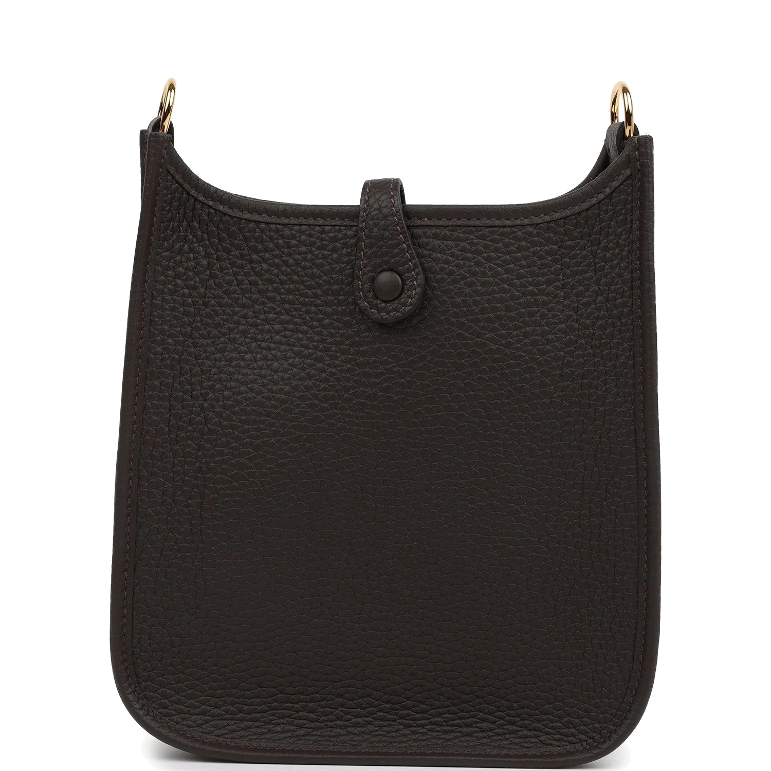 Hermes Evelyne TPM Ebene Clemence Gold Hardware — фото 5