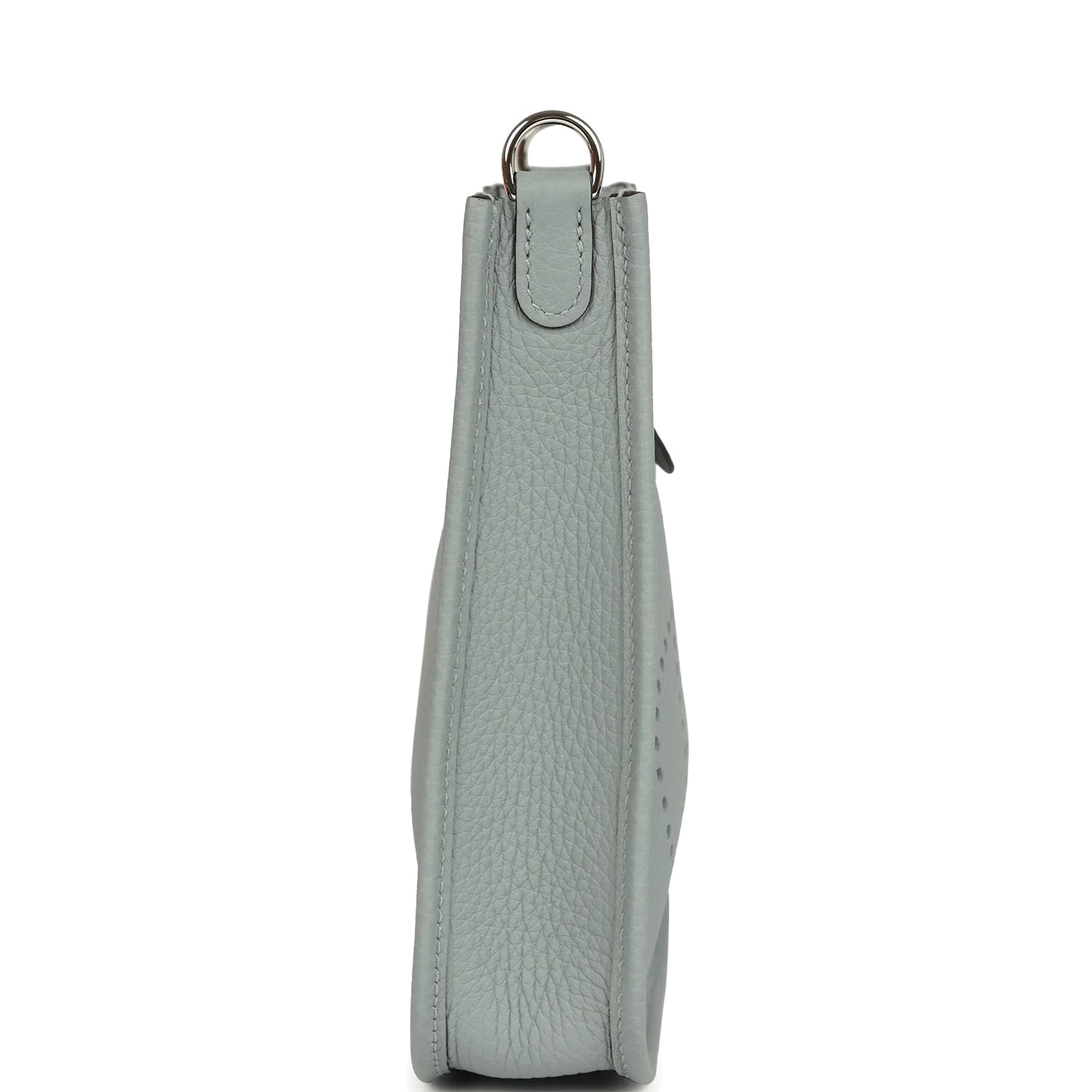 Hermes Evelyne TPM Gris Pantin Clemence Palladium Hardware — фото 4