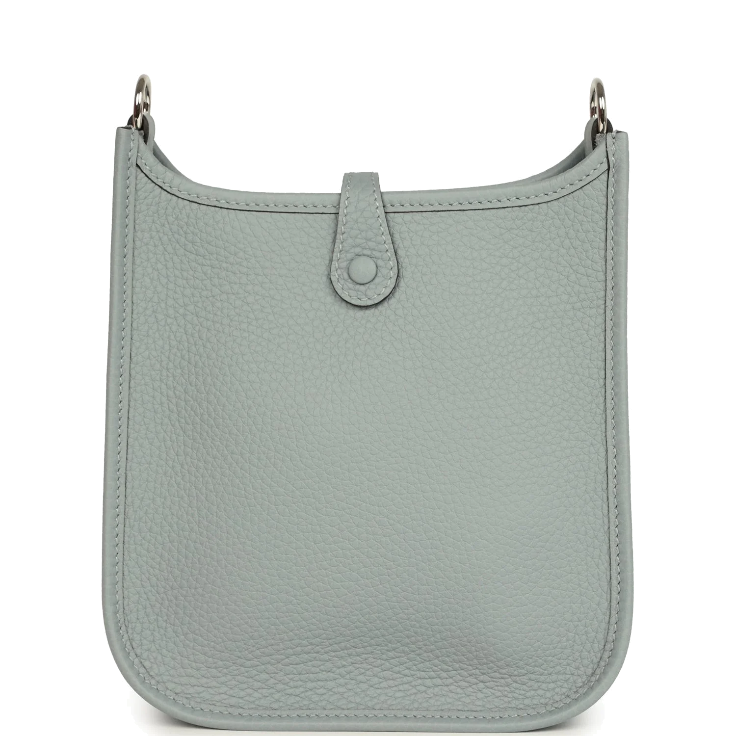 Hermes Evelyne TPM Gris Pantin Clemence Palladium Hardware — фото 5