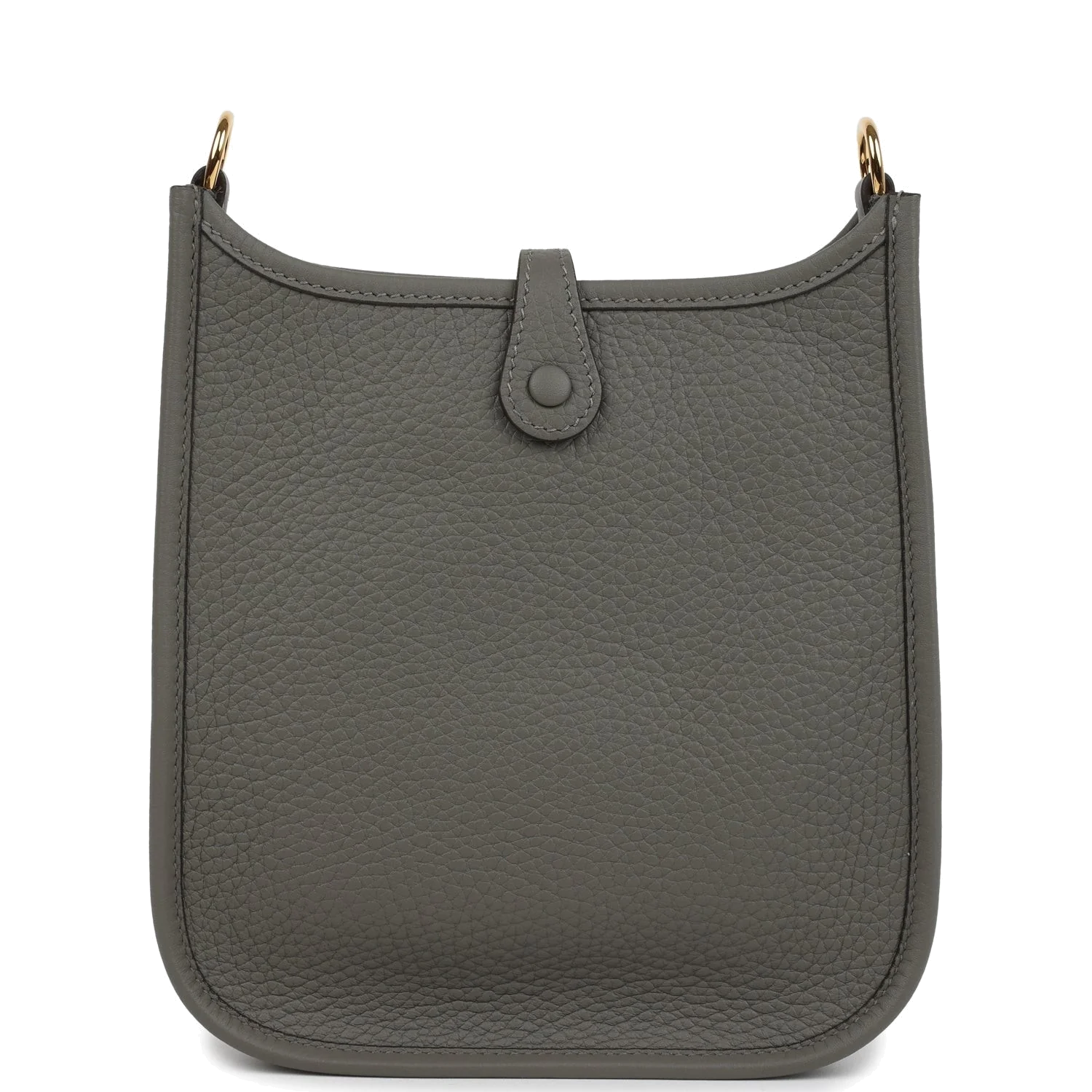 Hermes Evelyne TPM Gris Meyer Clemence Gold Hardware — фото 5