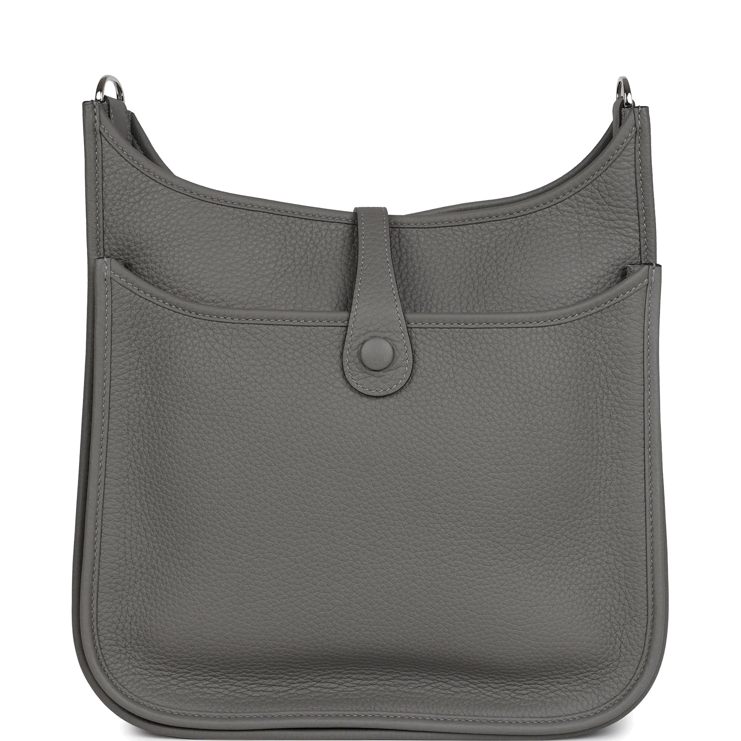 Hermes Evelyne III PM Gris Meyer Clemence Palladium Hardware — фото 6