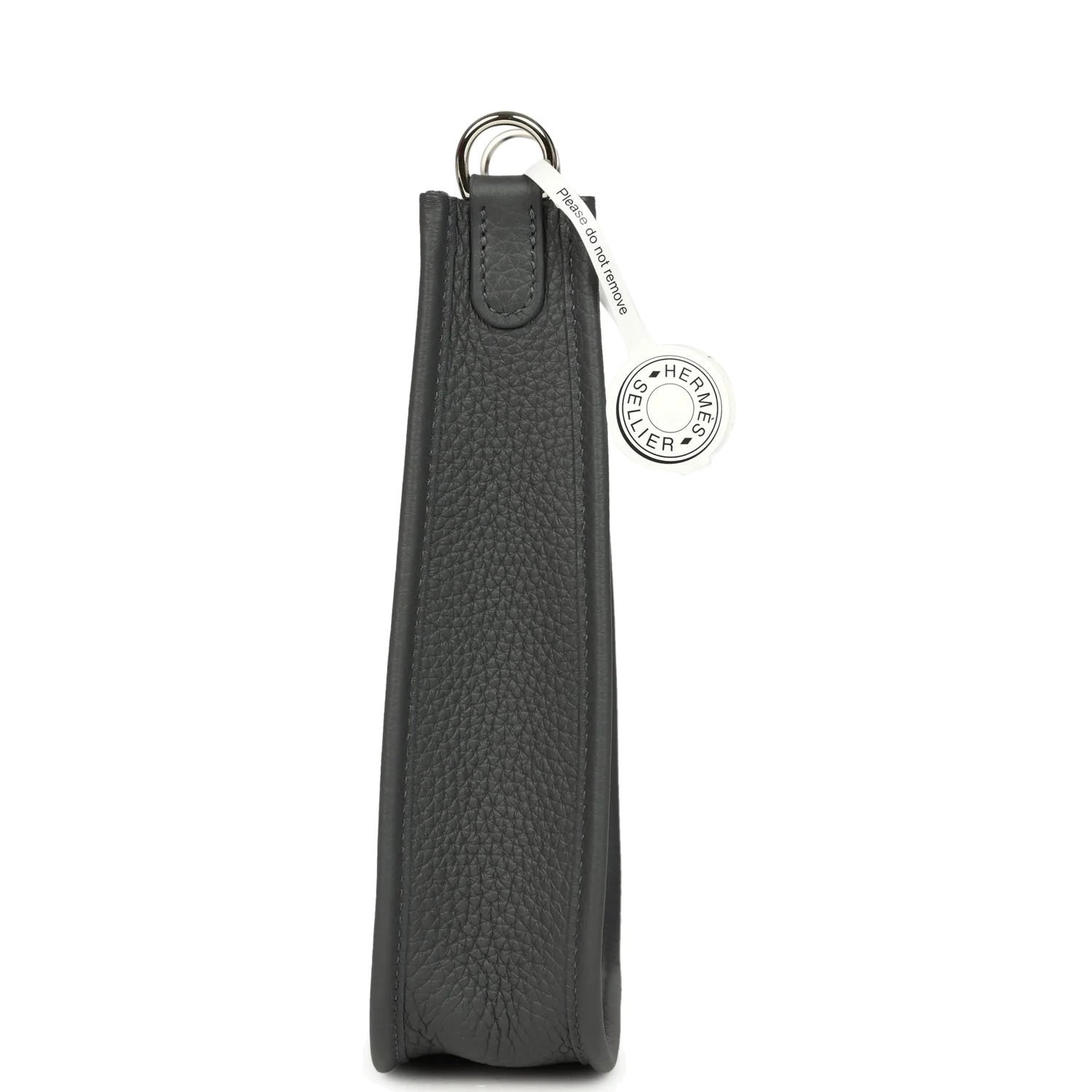 Hermes Evelyne TPM Ardoise Clemence Palladium Hardware — фото 4