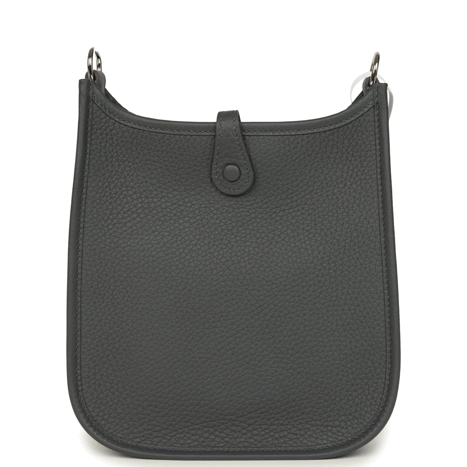 Hermes Evelyne TPM Ardoise Clemence Palladium Hardware — фото 5