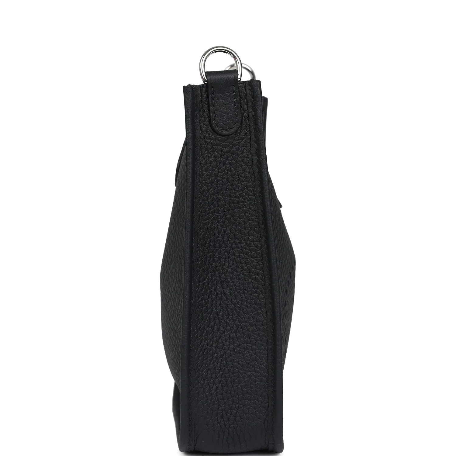 Hermes Evelyne TPM Black Clemence Palladium Hardware — фото 4