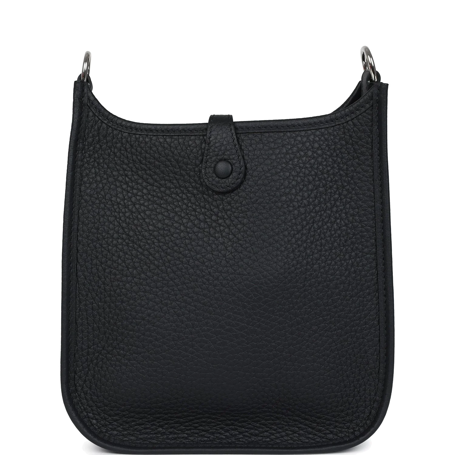 Hermes Evelyne TPM Black Clemence Palladium Hardware — фото 5