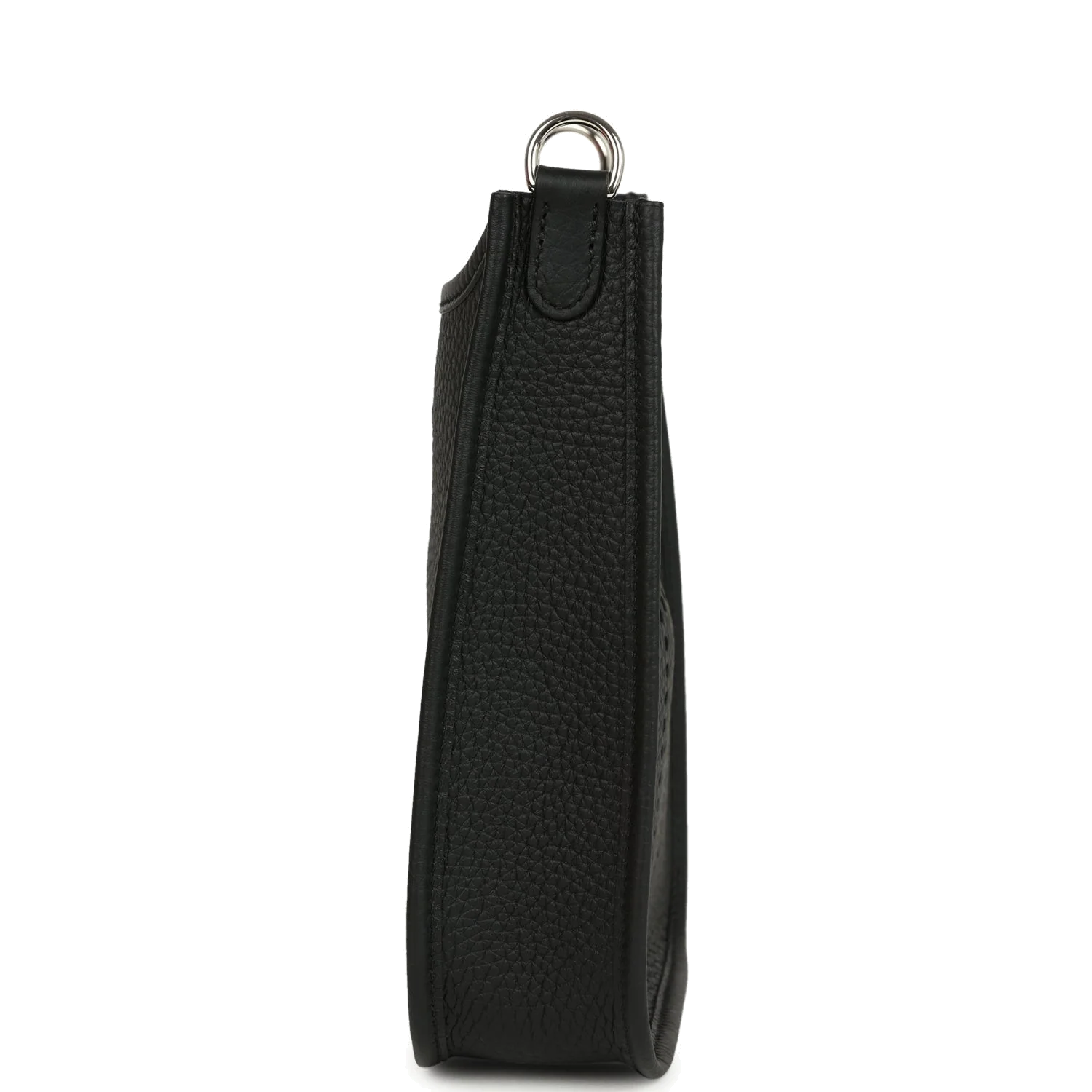 Hermes Evelyne TPM Black Clemence Palladium Hardware — фото 4