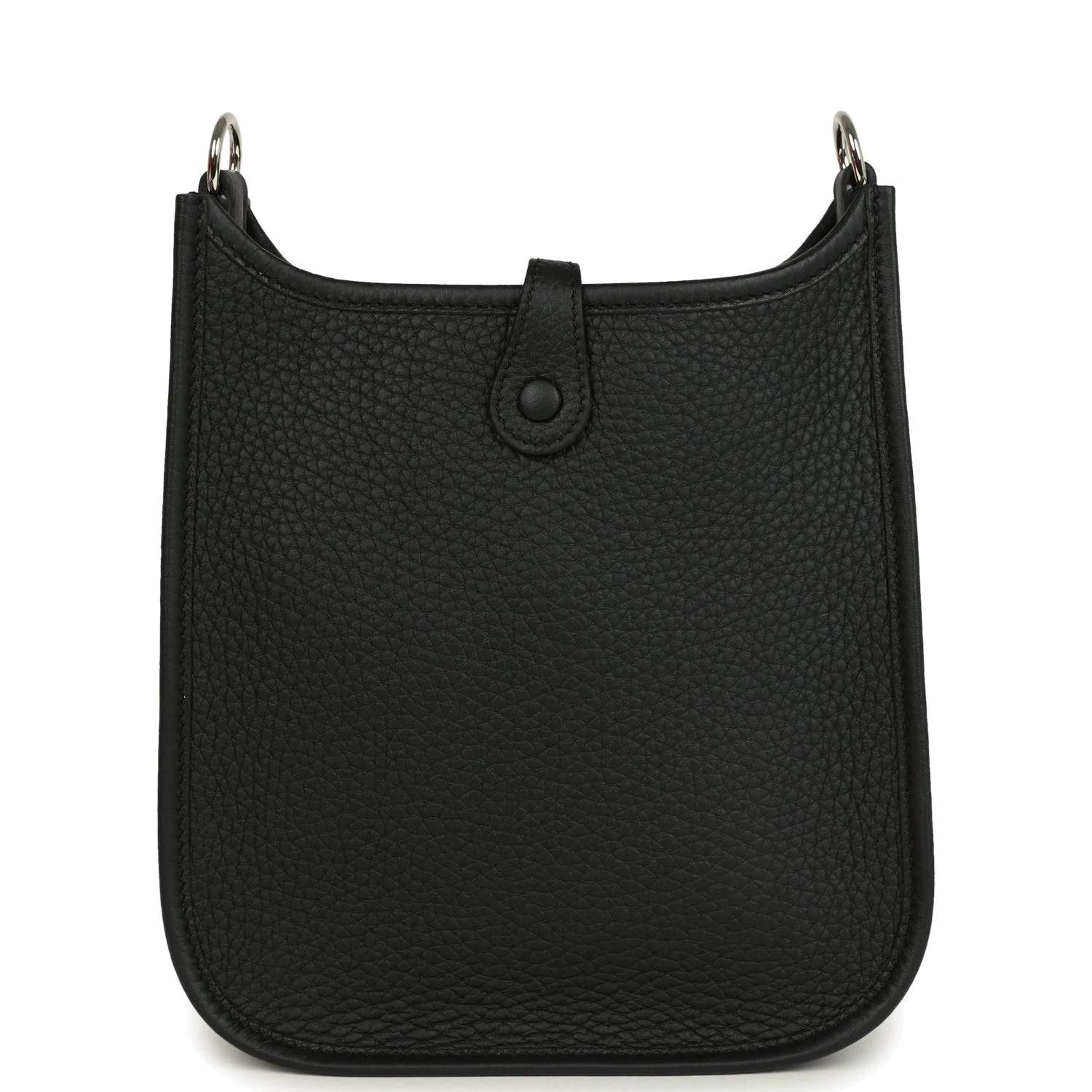 Hermes Evelyne TPM Black Clemence Palladium Hardware — фото 5