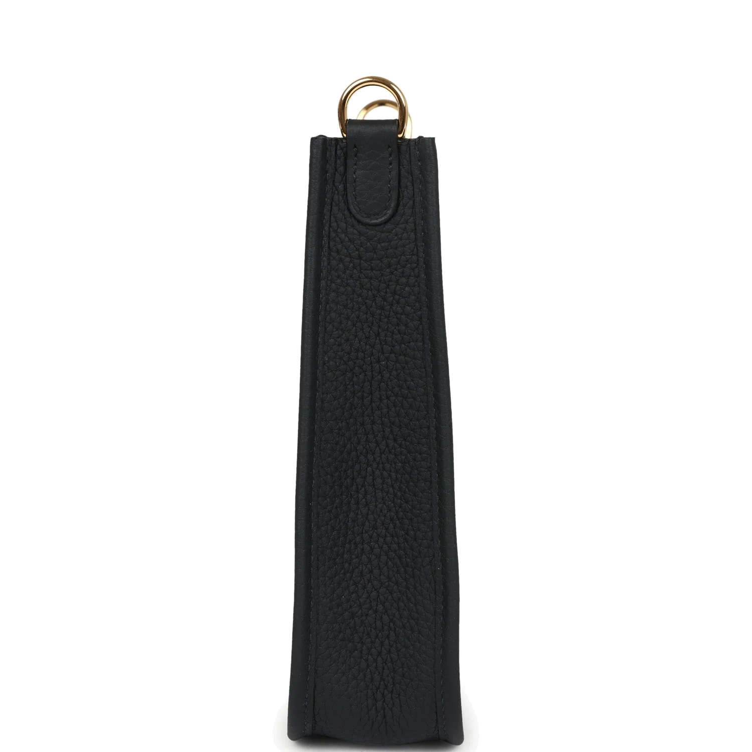 Hermes Evelyne TPM Black Clemence Gold Hardware — фото 5