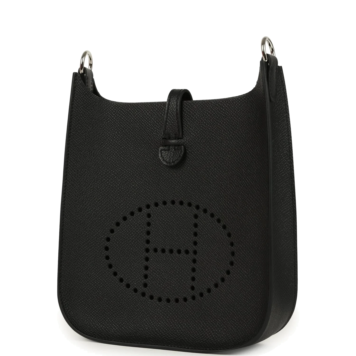 Hermes Evelyne Sellier TPM Black Epsom Palladium Hardware — фото 6