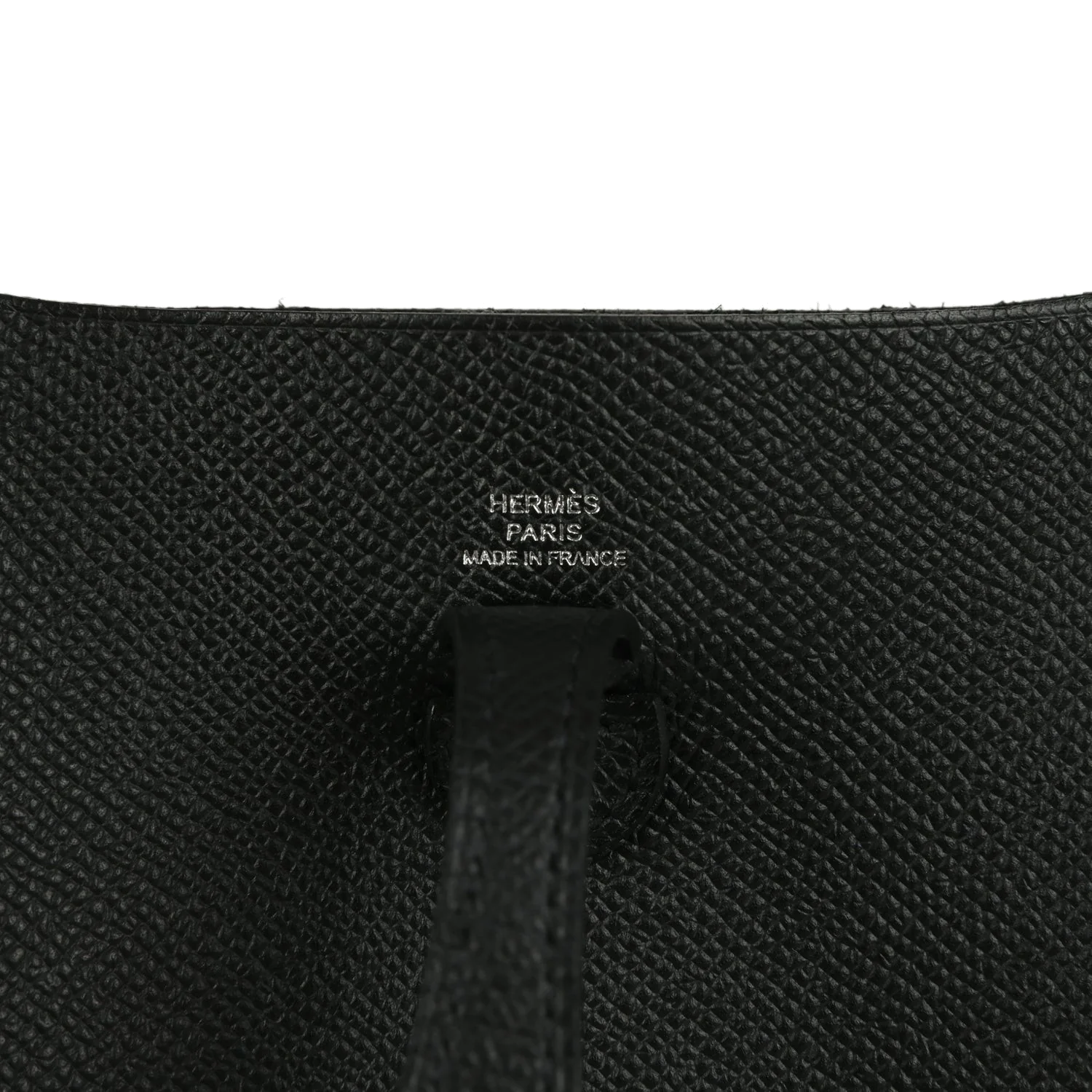 Hermes Evelyne Sellier TPM Black Epsom Palladium Hardware — фото 8