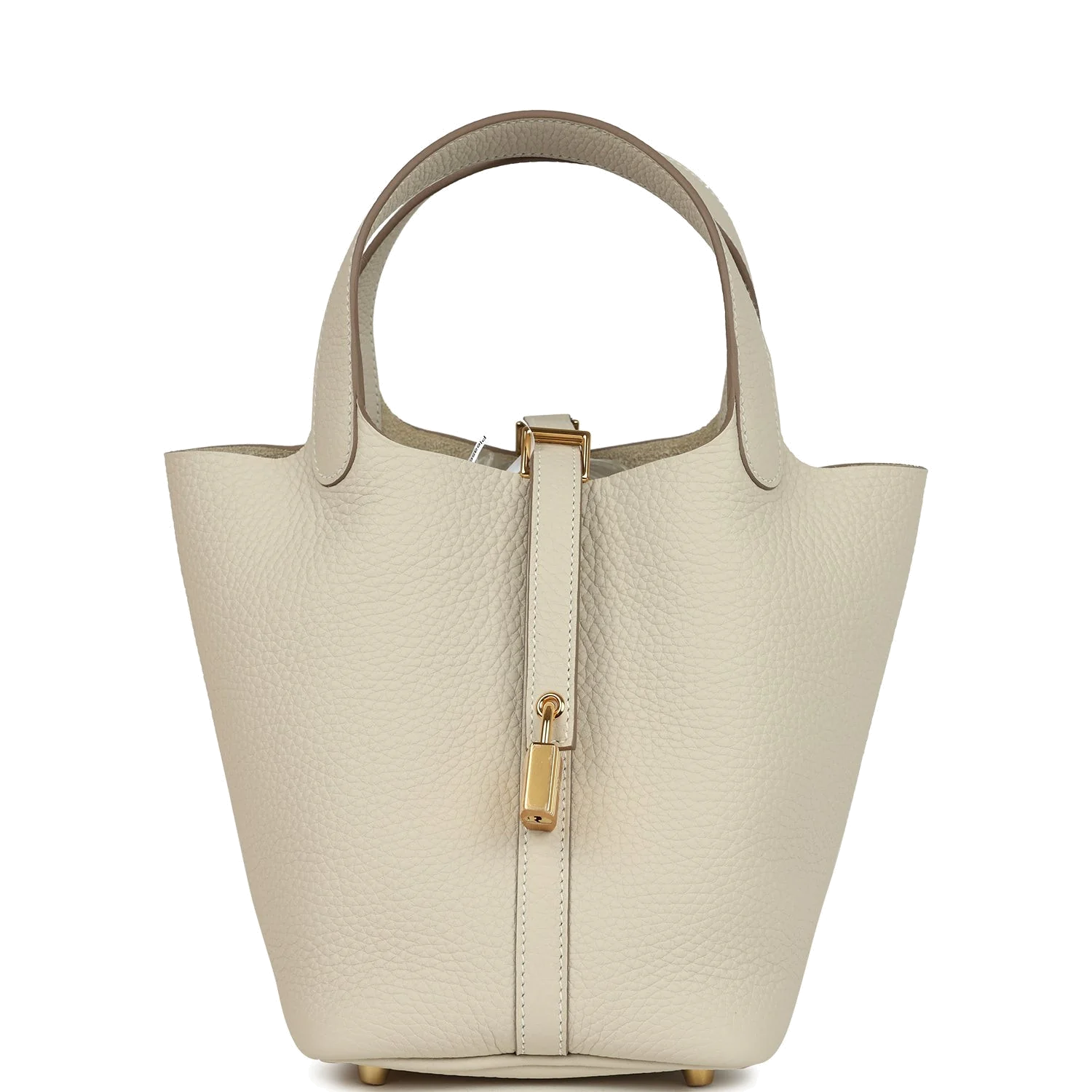 Hermes Picotin Lock 18 Craie Clemence Gold Hardware — фото 2