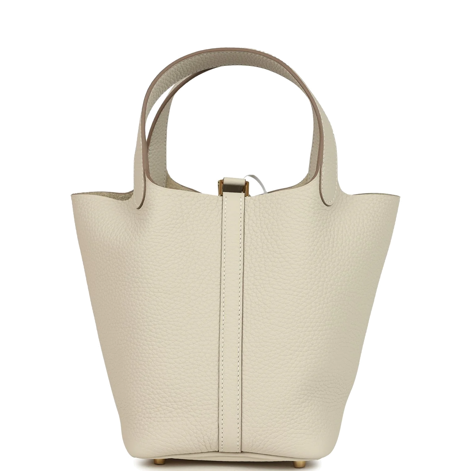 Hermes Picotin Lock 18 Craie Clemence Gold Hardware — фото 5