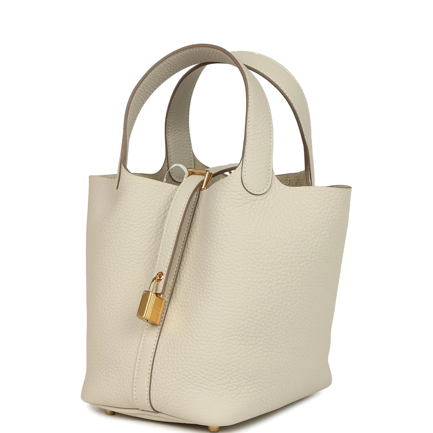 Hermes Picotin Lock 18 Craie Clemence Gold Hardware — фото 6