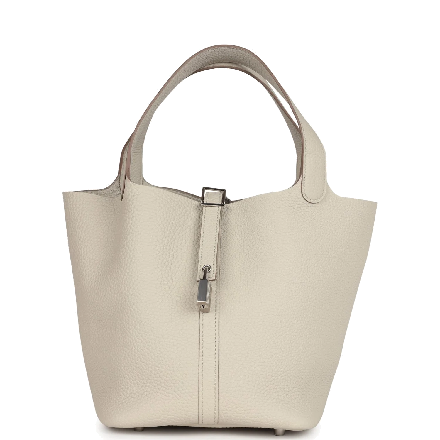 Hermes Picotin Lock 22 Beton Clemence Palladium Hardware — фото 2