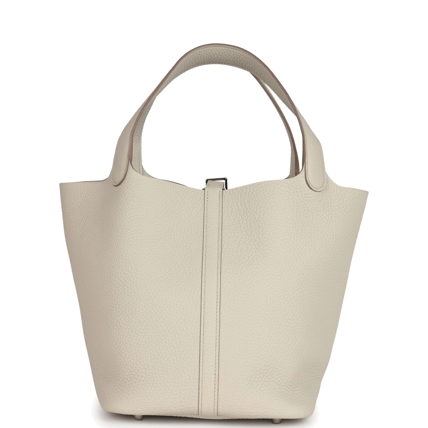 Hermes Picotin Lock 22 Beton Clemence Palladium Hardware — фото 5