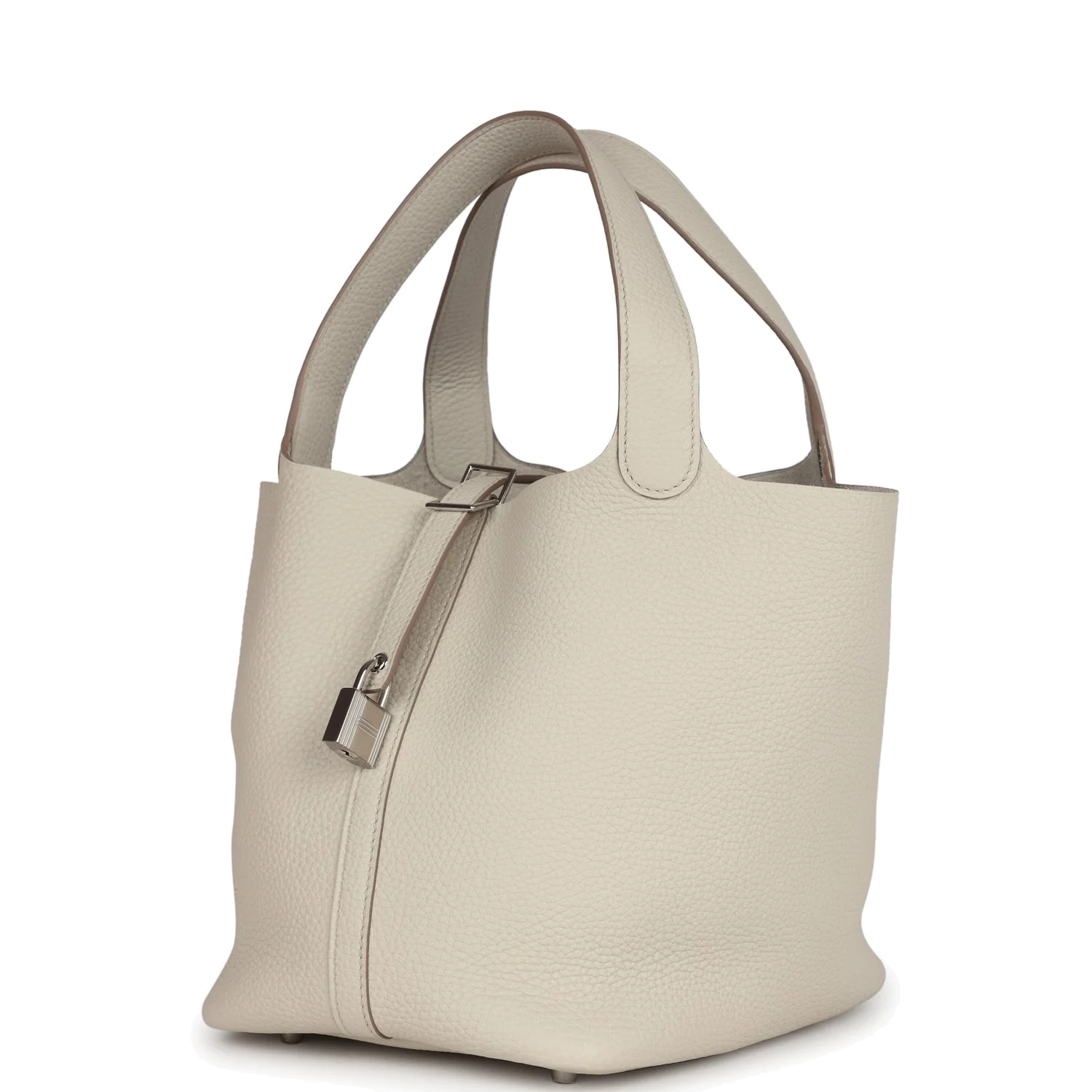 Hermes Picotin Lock 22 Beton Clemence Palladium Hardware — фото 6