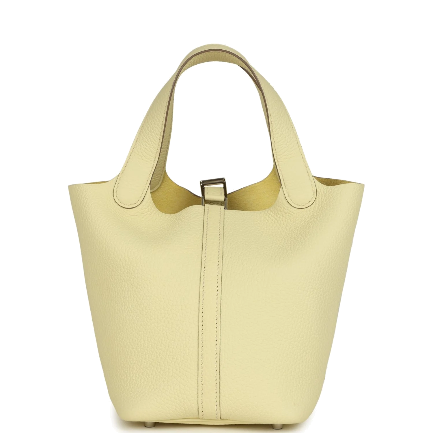 Hermes Picotin Lock 18 Jaune Milton Clemence Palladium Hardware — фото 6
