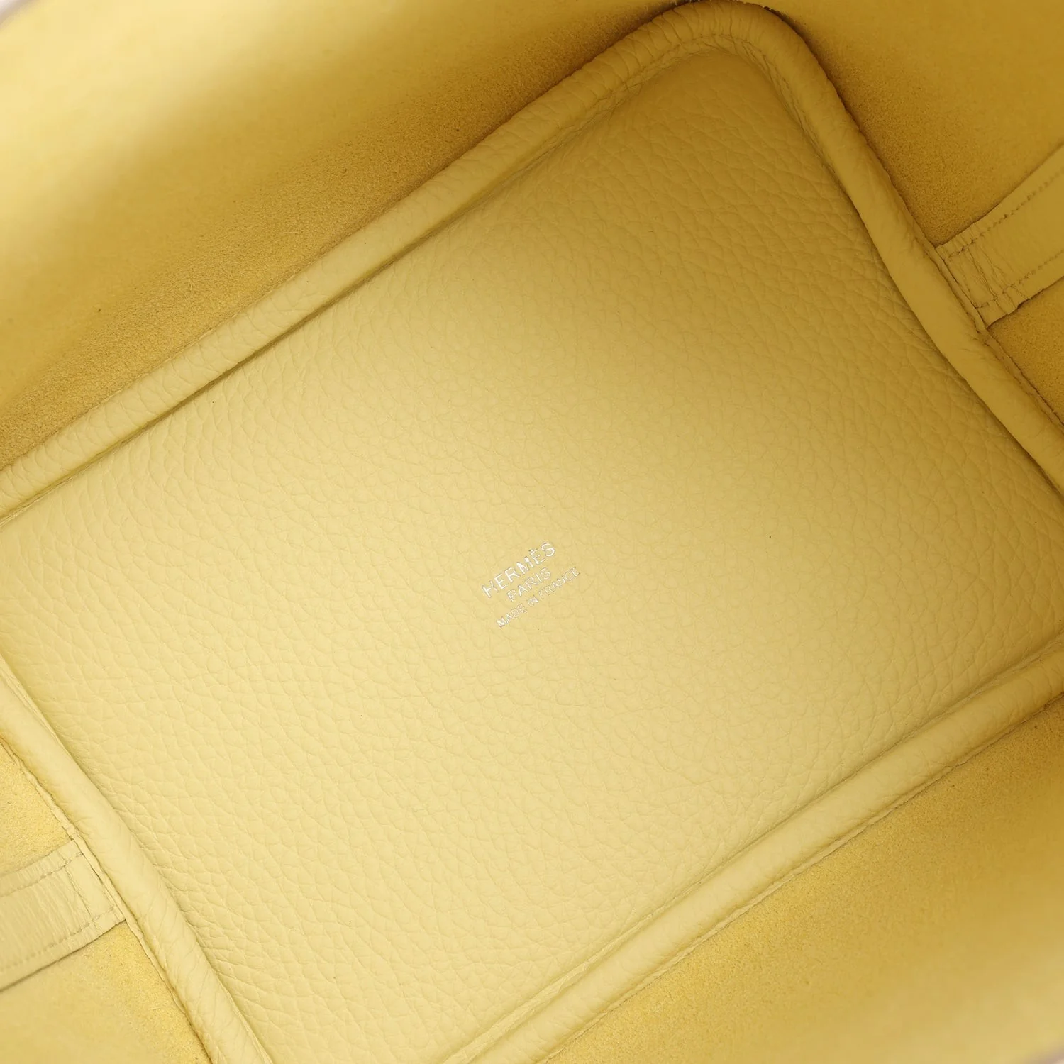 Hermes Picotin Lock 18 Jaune Milton Clemence Palladium Hardware — фото 8