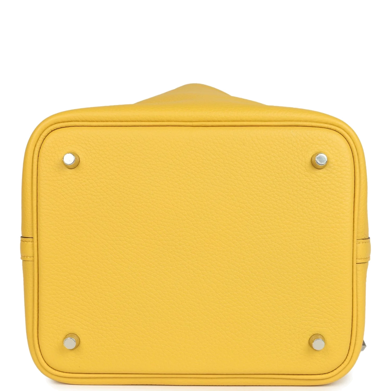 Hermes Picotin Lock 22 Sun Clemence Palladium Hardware — фото 7