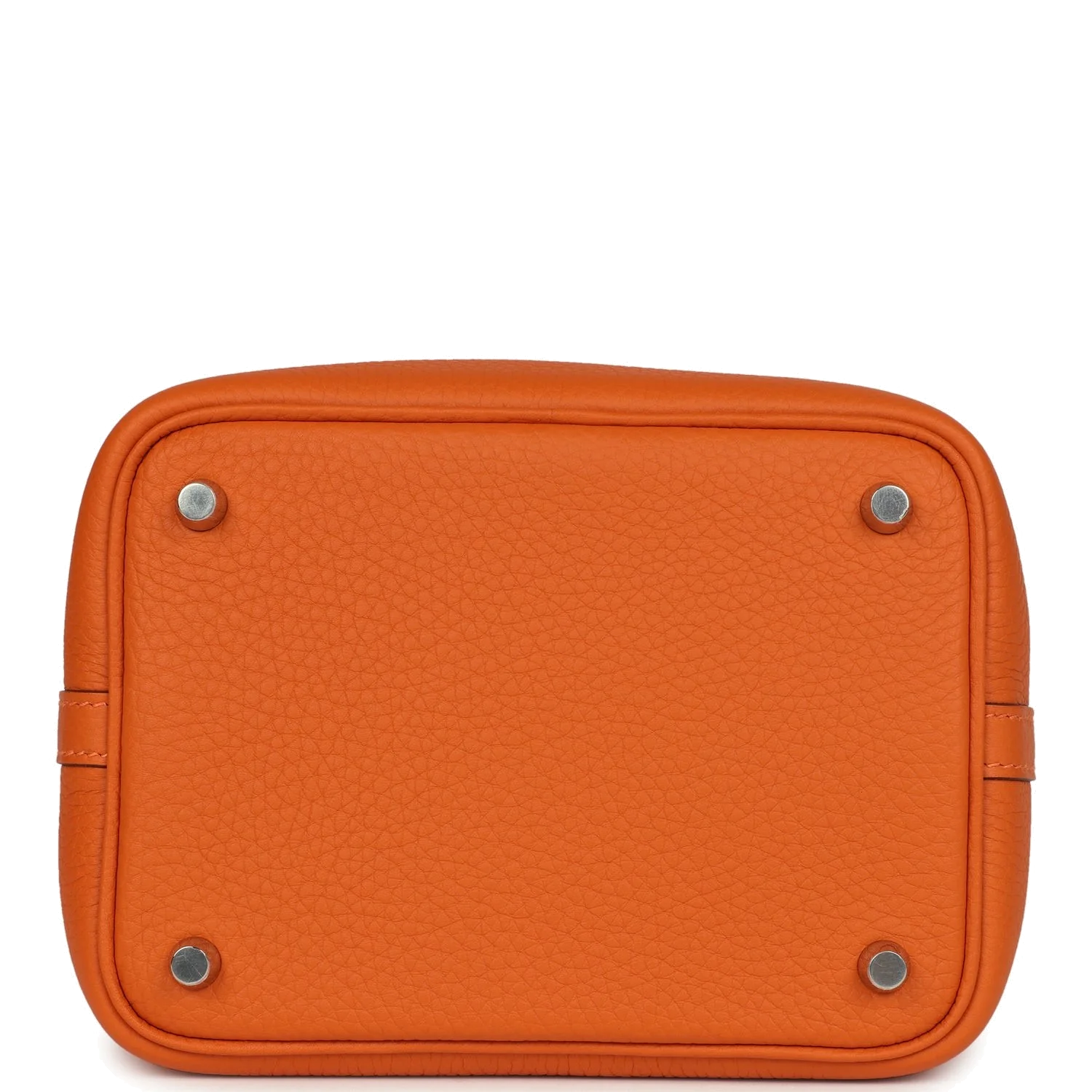 Hermes Picotin Lock 18 Orange Clemence Palladium Hardware — фото 7