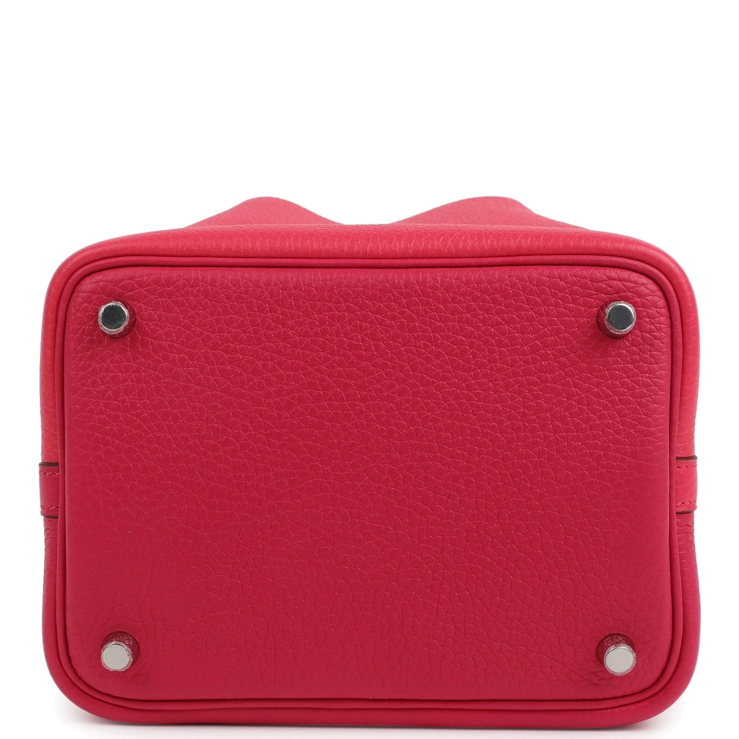 Hermes Picotin Lock 18 Casaque Rose Extreme and Rose Mexico Palladium Hardware — фото 7