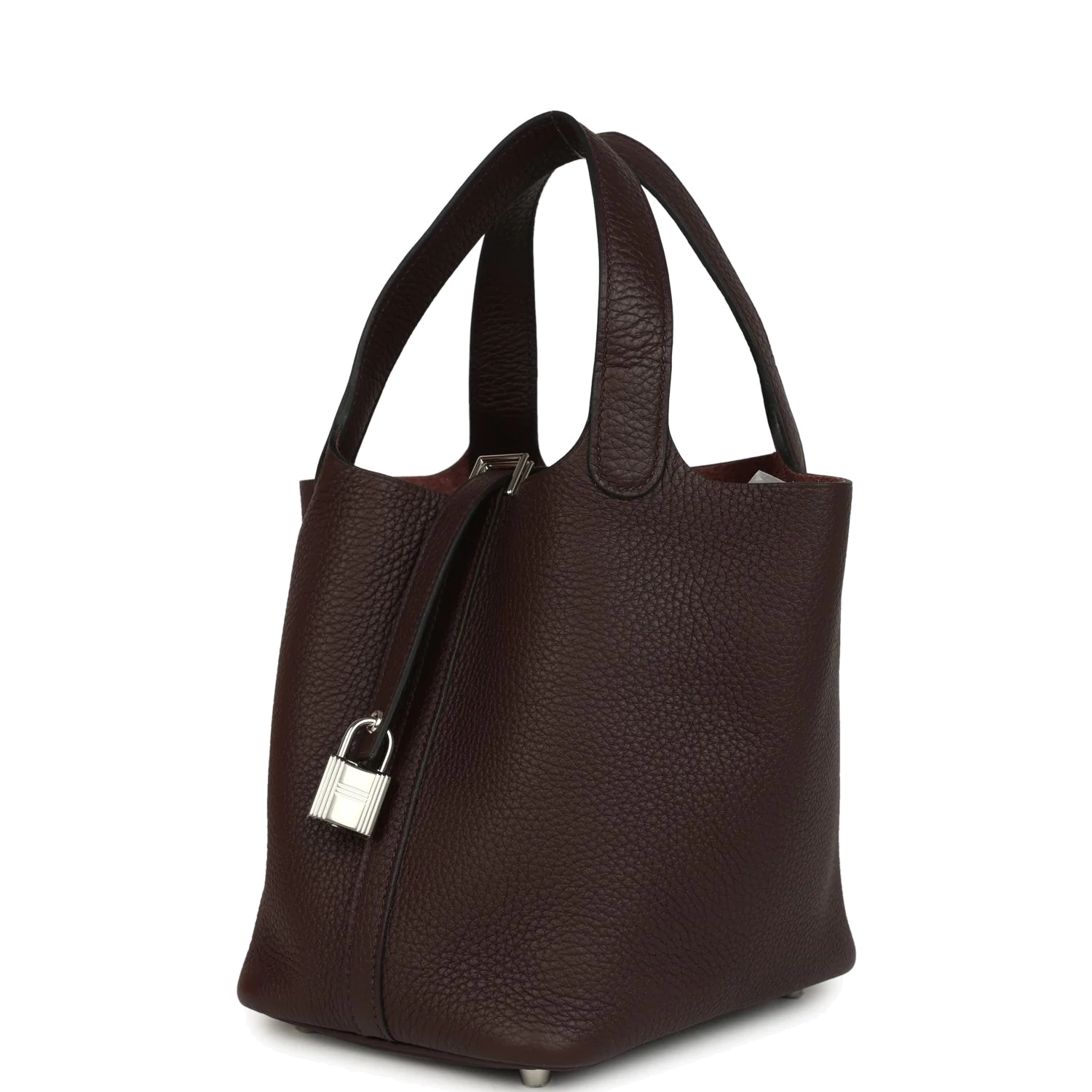 Hermes Picotin Lock 18 Rouge Sellier Clemence Palladium Hardware — фото 6