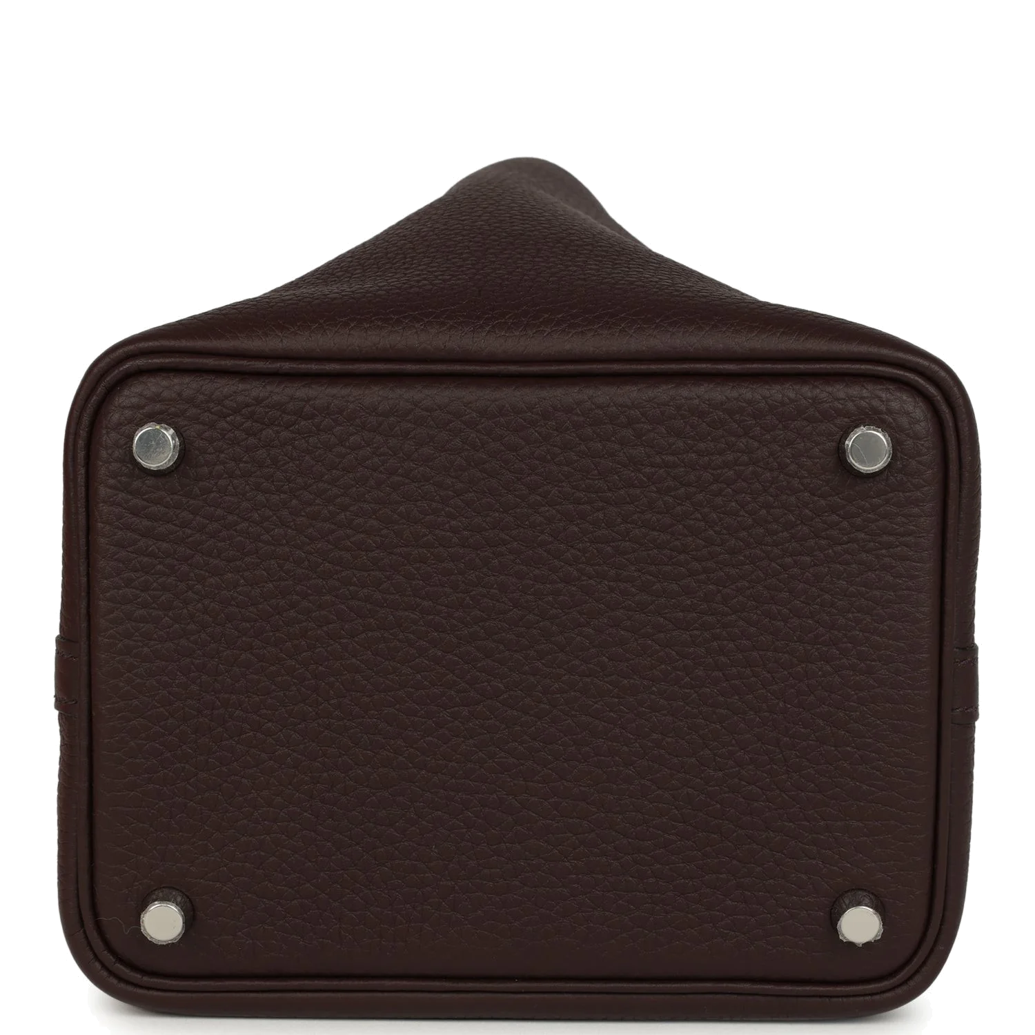 Hermes Picotin Lock 18 Rouge Sellier Clemence Palladium Hardware — фото 7