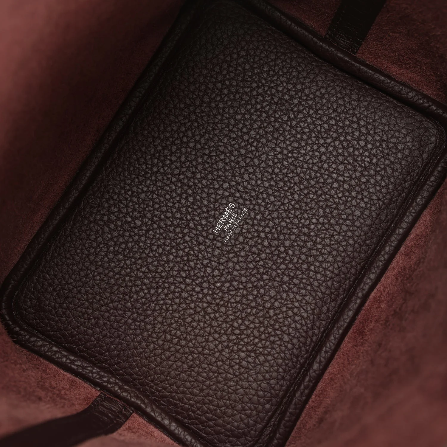 Hermes Picotin Lock 18 Rouge Sellier Clemence Palladium Hardware — фото 8