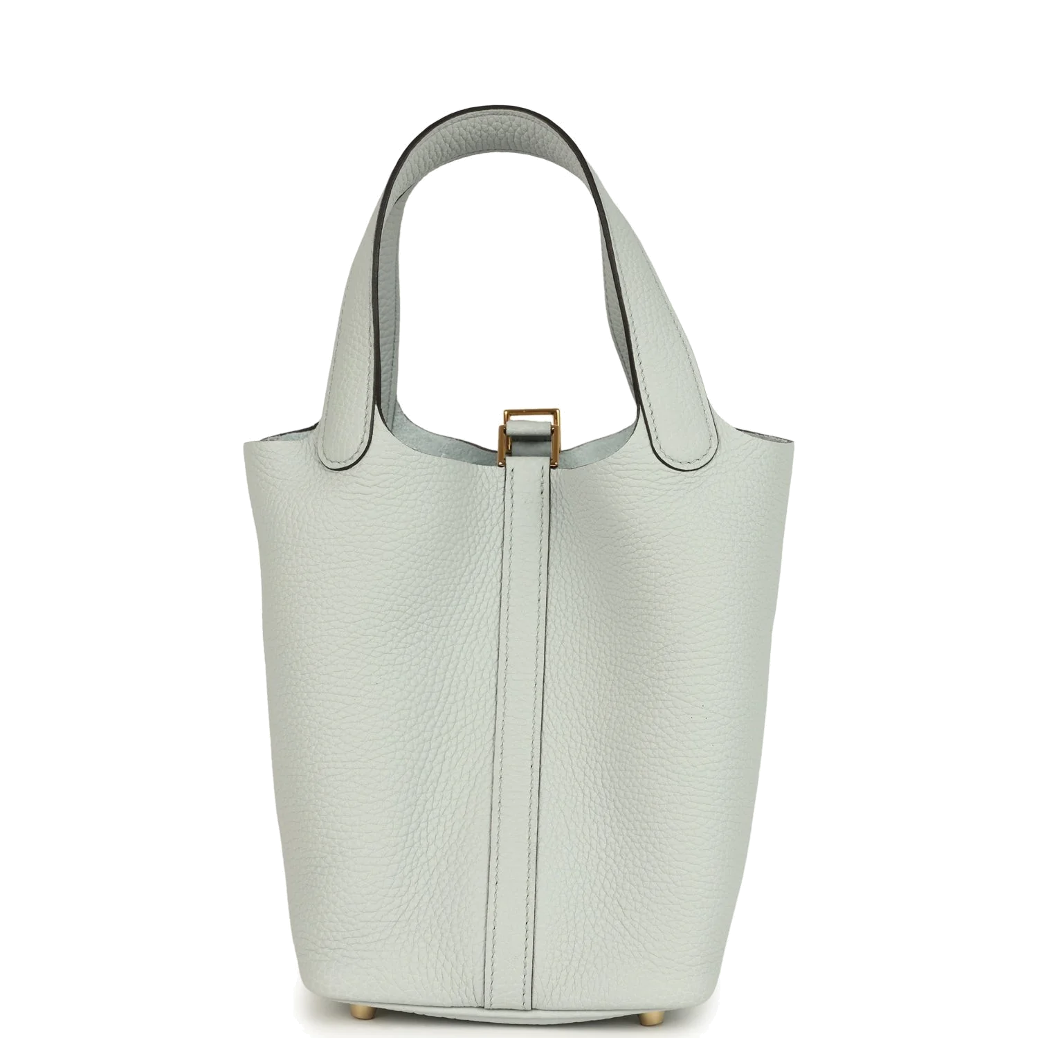 Hermes Picotin Lock 18 Bleu Pale Clemence Gold Hardware — фото 5
