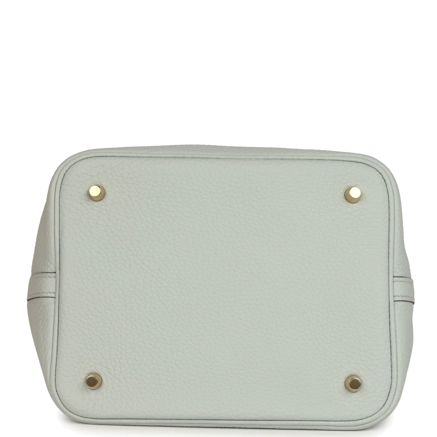 Hermes Picotin Lock 22 Bleu Pale Clemence Gold Hardware — фото 7