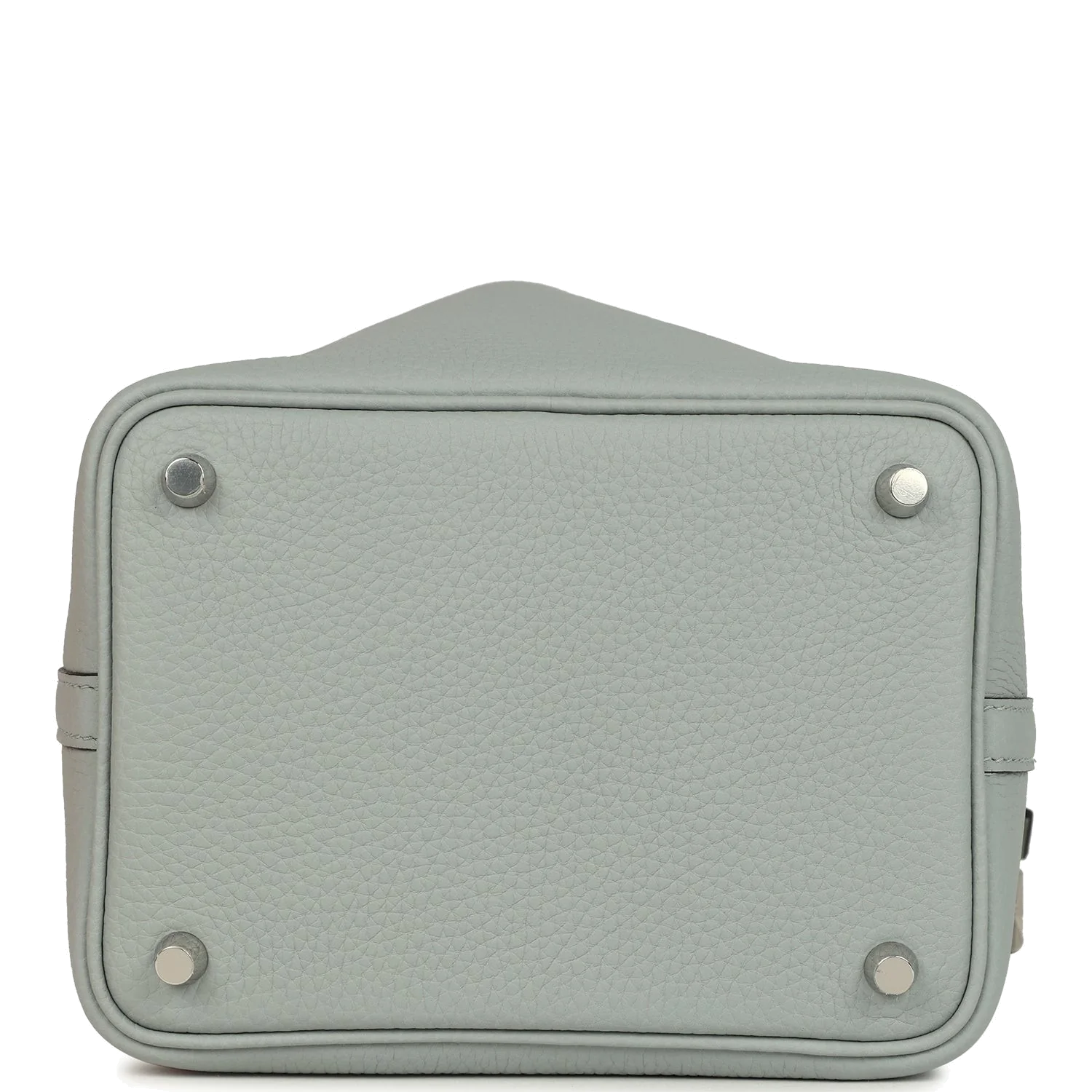 Hermes Picotin Lock 18 Bleu Glacier Clemence Palladium Hardware — фото 7