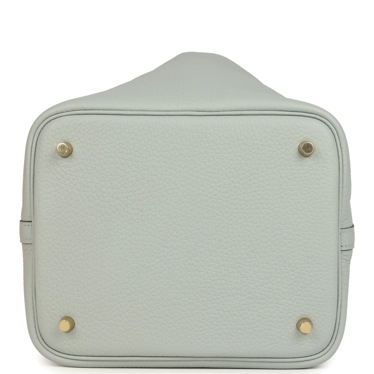 Hermes Picotin Lock 22 Bleu Glacier Clemence Gold Hardware — фото 7