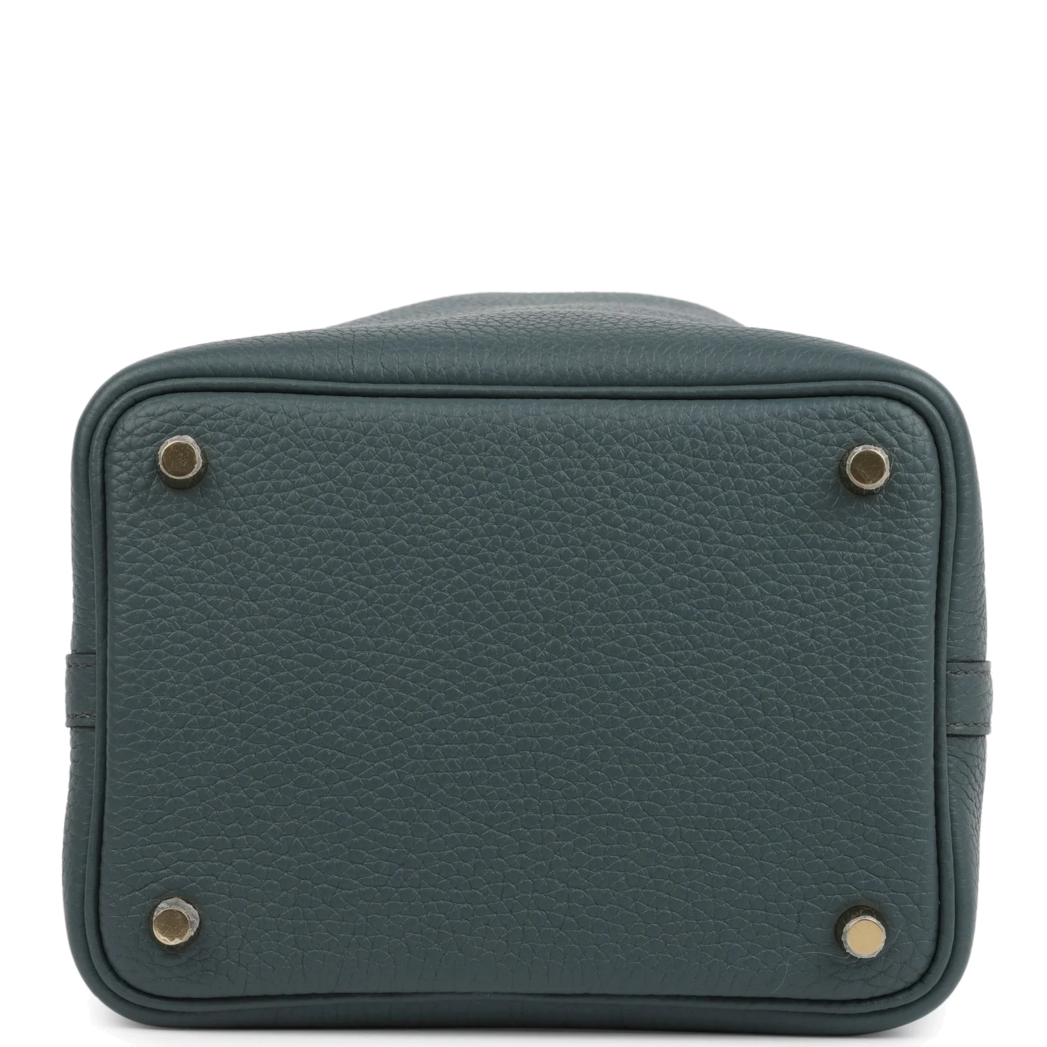 Hermes Picotin Lock 18 Bleu Orage Clemence Gold Hardware — фото 5