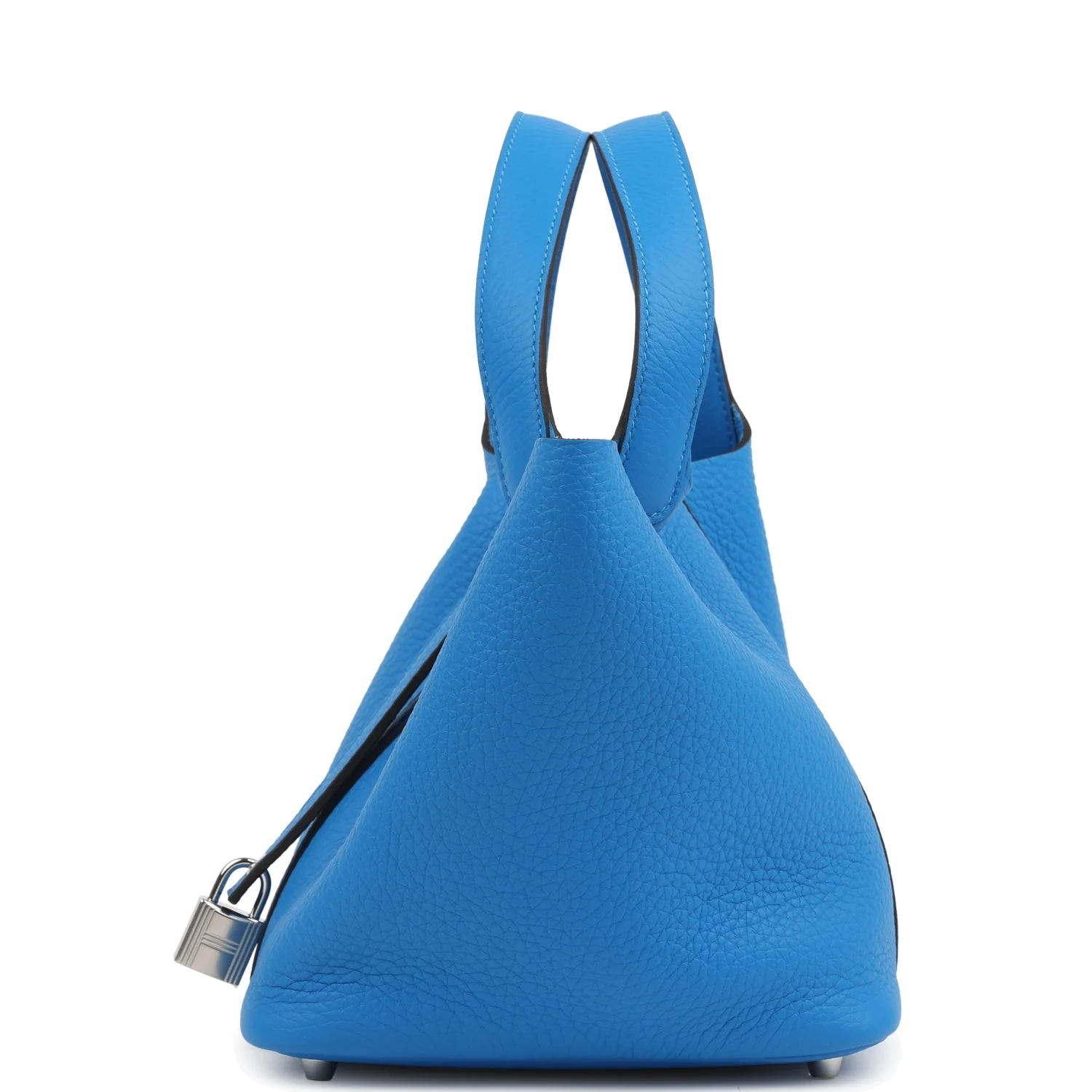 Hermes Picotin Lock 18 Bleu Hydra Clemence Palladium Hardware — фото 4