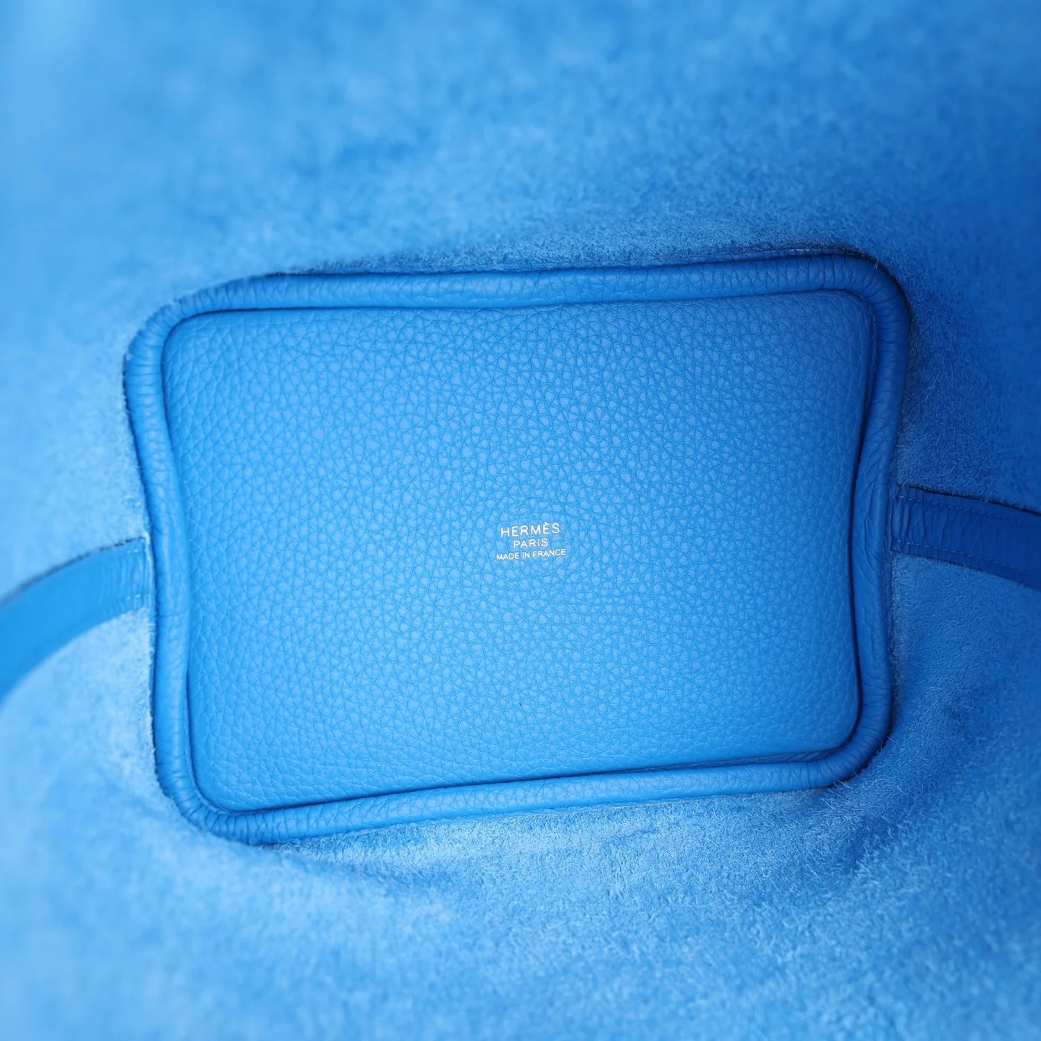 Hermes Picotin Lock 18 Bleu Hydra Clemence Palladium Hardware — фото 8