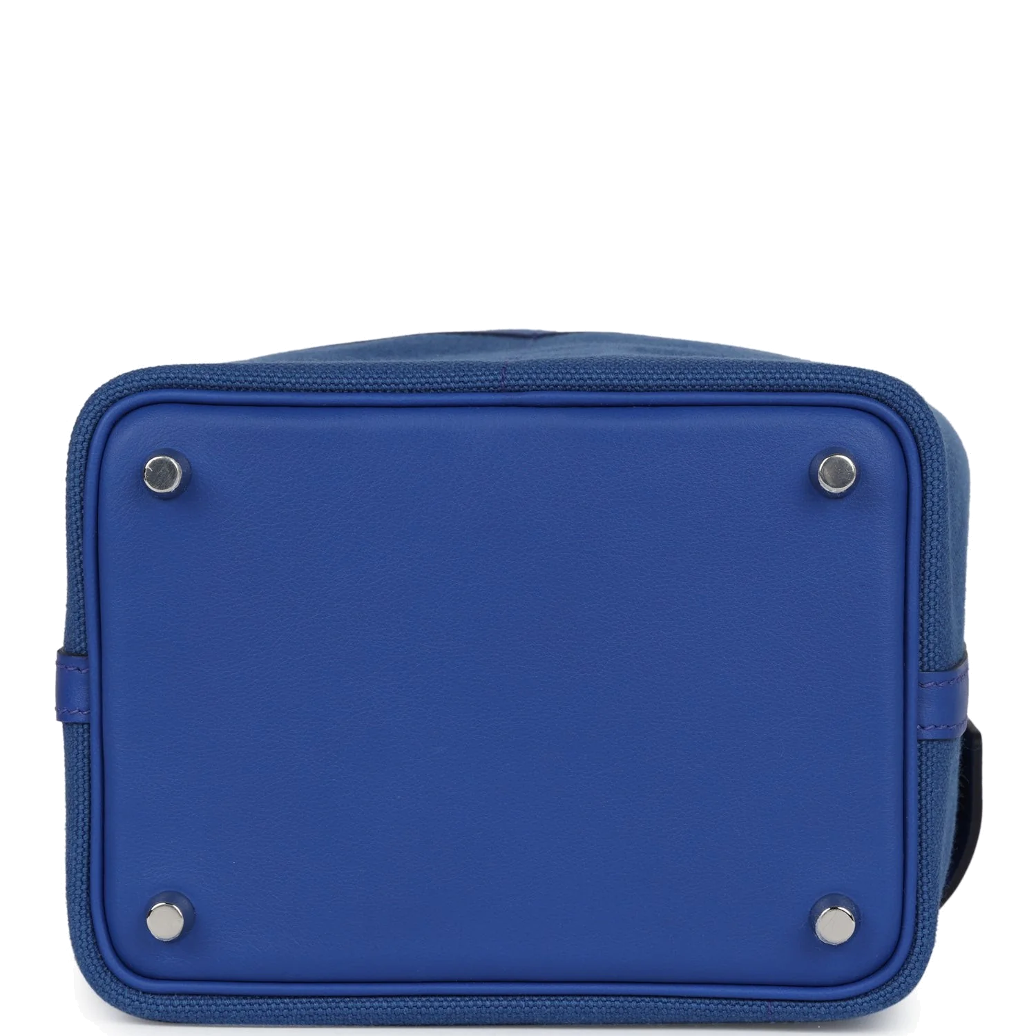 Hermes Picotin Cargo 18 Bleu Royal Swift and Toile Canvas Palladium Hardware — фото 7