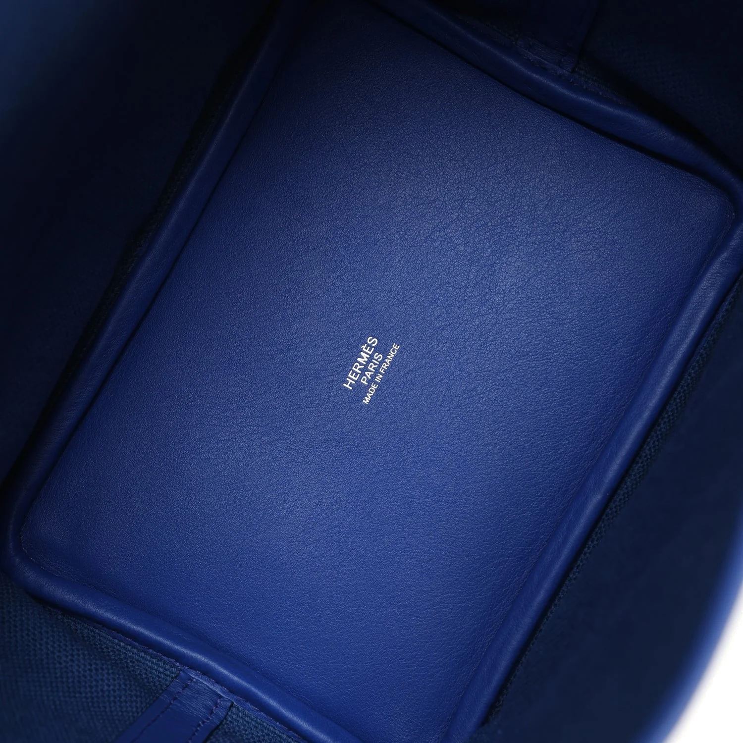 Hermes Picotin Cargo 18 Bleu Royal Swift and Toile Canvas Palladium Hardware — фото 8