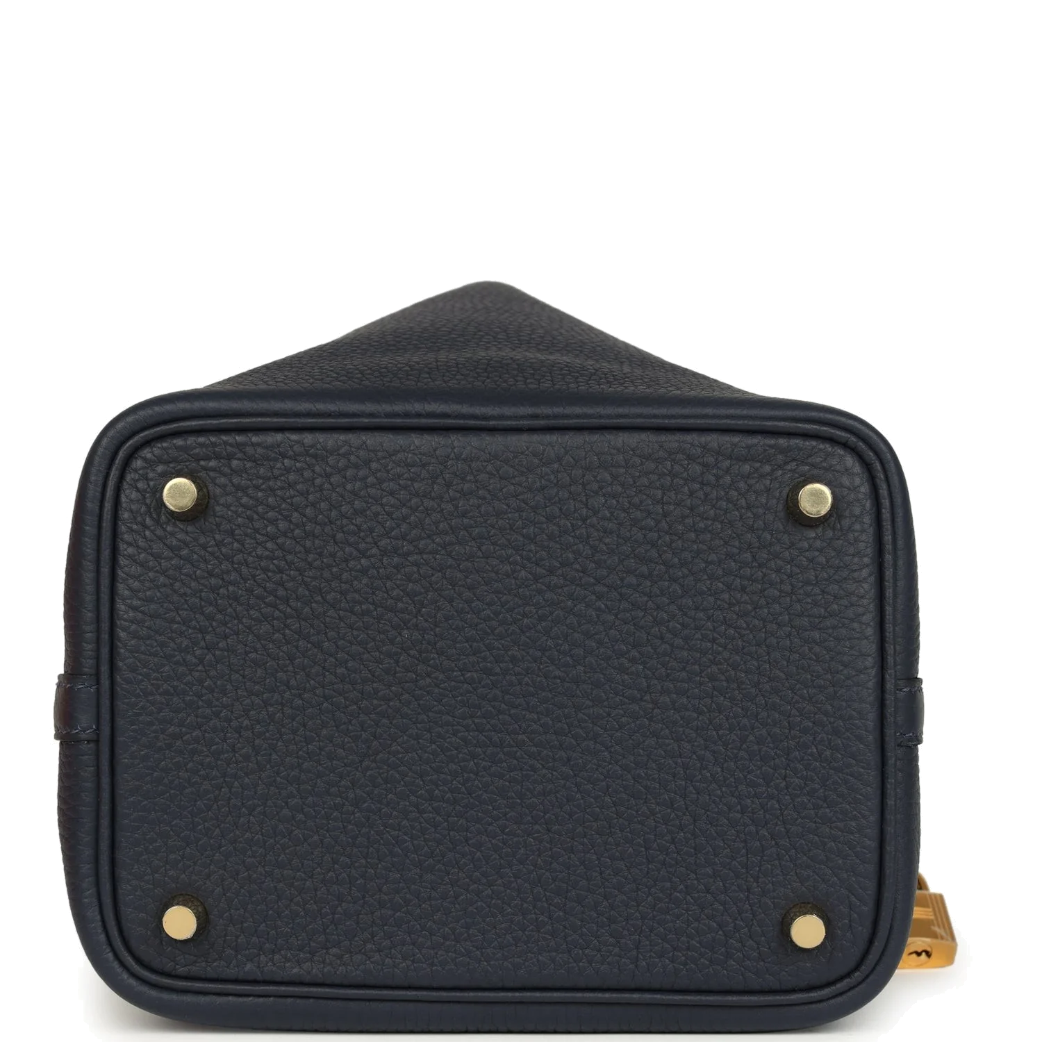 Hermes Picotin Lock 18 Bleu Nuit Clemence Gold Hardware — фото 7